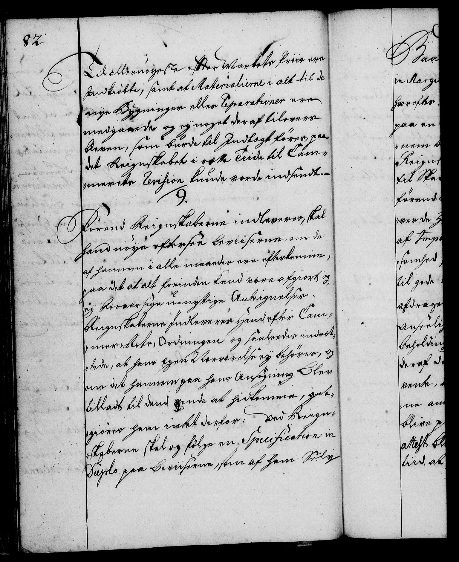 Rentekammeret, Kammerkanselliet, RA/EA-3111/G/Gg/Ggi/L0002: Norsk instruksjonsprotokoll med register (merket RK 53.35), 1729-1751, p. 82