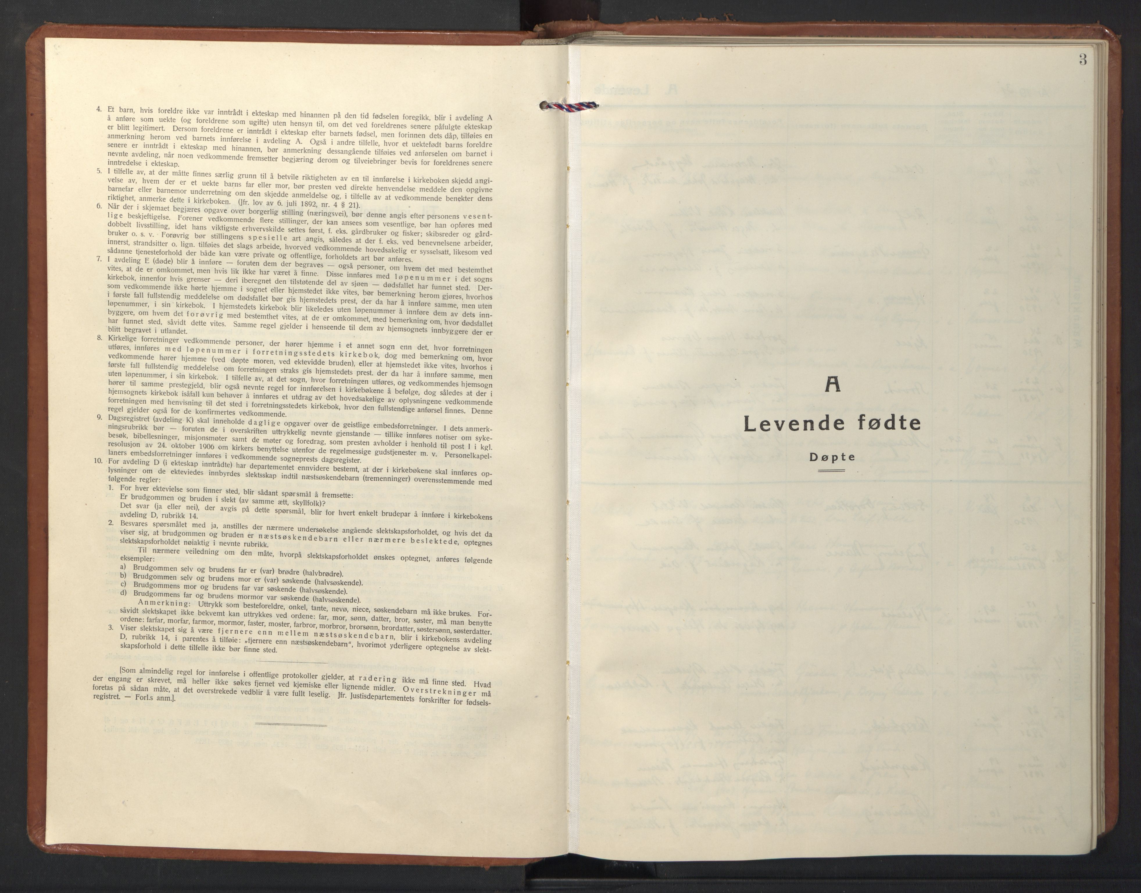 Ministerialprotokoller, klokkerbøker og fødselsregistre - Nord-Trøndelag, SAT/A-1458/713/L0125: Parish register (copy) no. 713C02, 1931-1941, p. 3