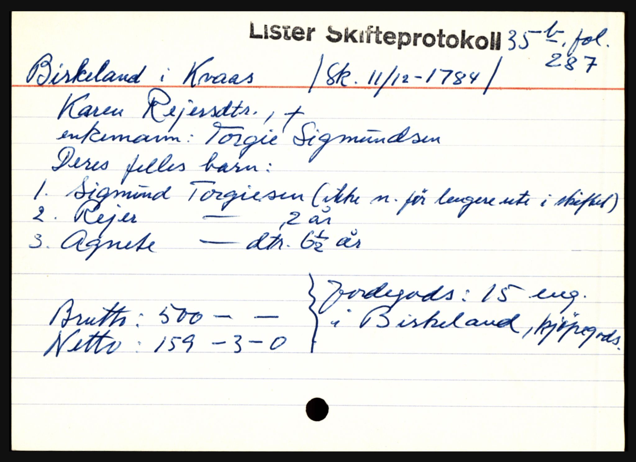 Lister sorenskriveri, AV/SAK-1221-0003/H, p. 2023