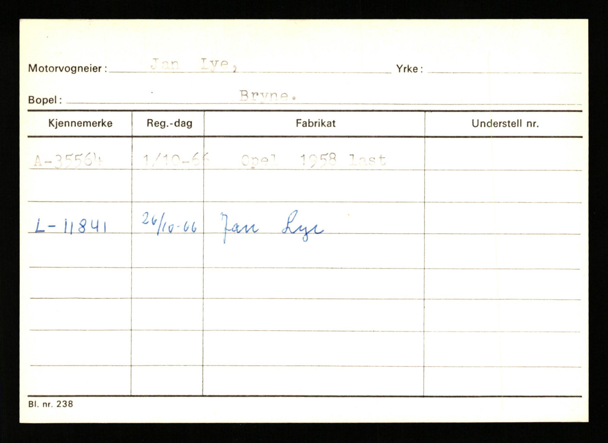 Stavanger trafikkstasjon, AV/SAST-A-101942/0/G/L0006: Registreringsnummer: 34250 - 49007, 1930-1971, p. 423