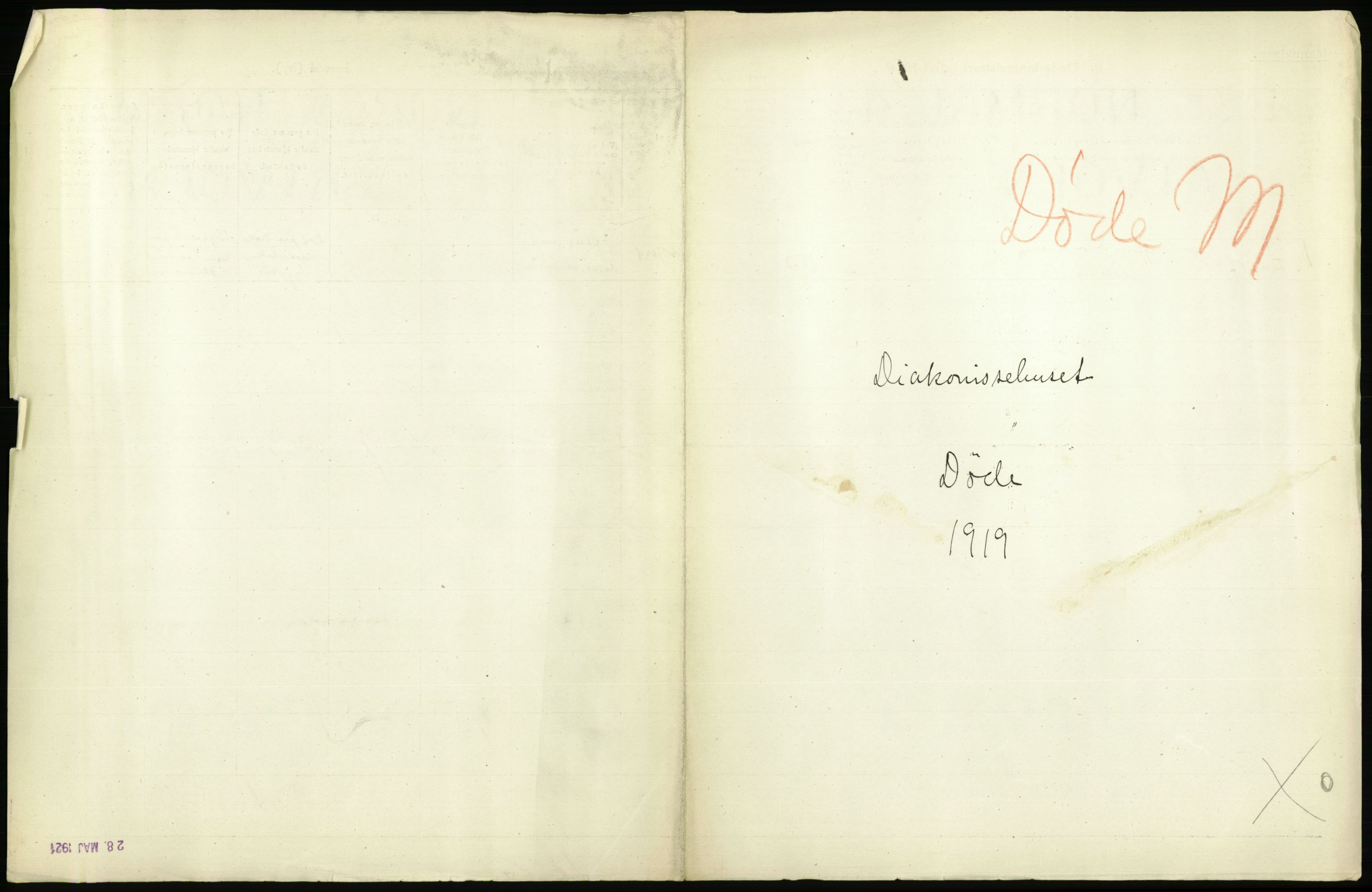 Statistisk sentralbyrå, Sosiodemografiske emner, Befolkning, RA/S-2228/D/Df/Dfb/Dfbi/L0010: Kristiania: Døde, 1919, p. 545