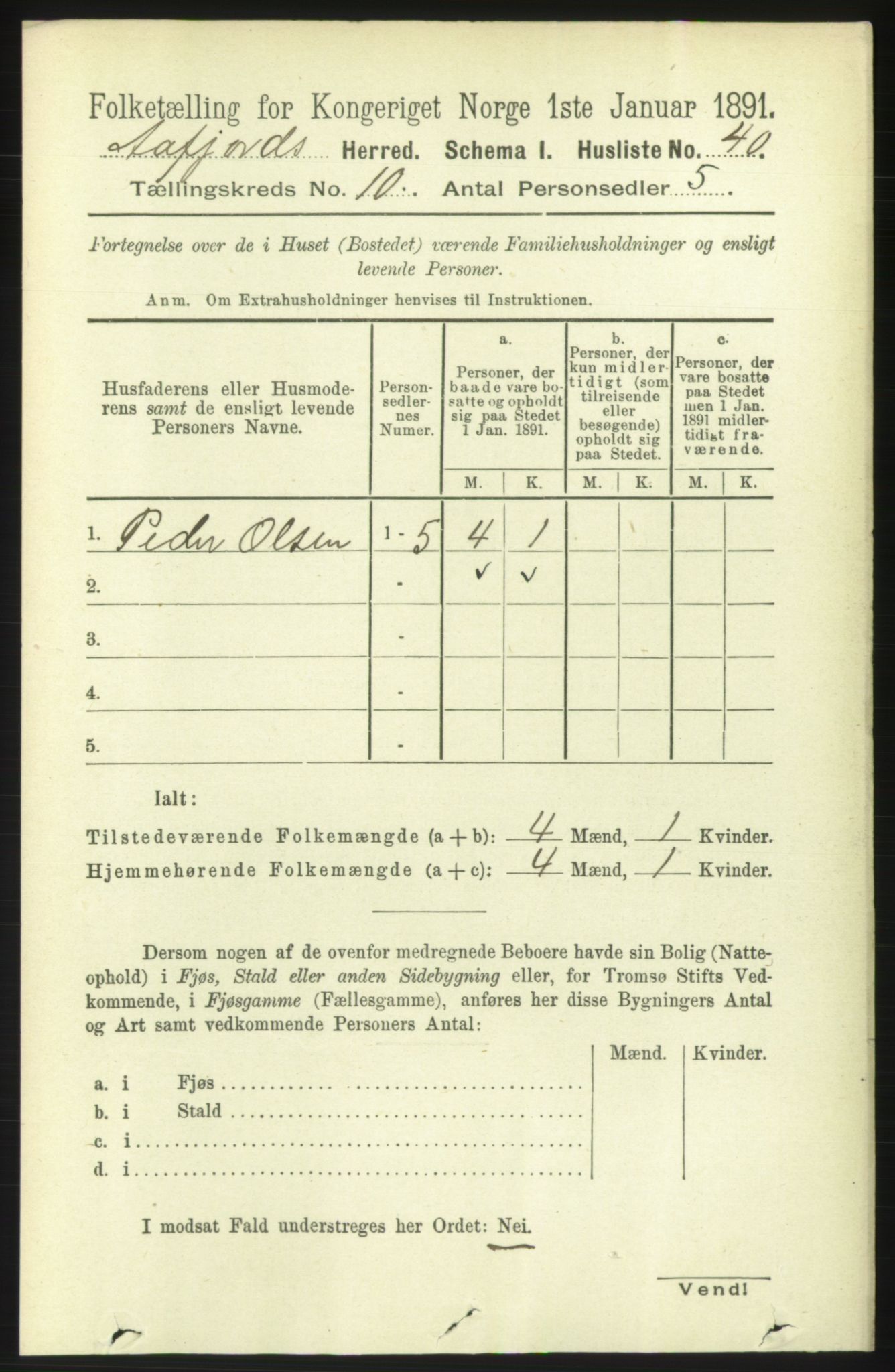 RA, 1891 census for 1630 Åfjord, 1891, p. 2959