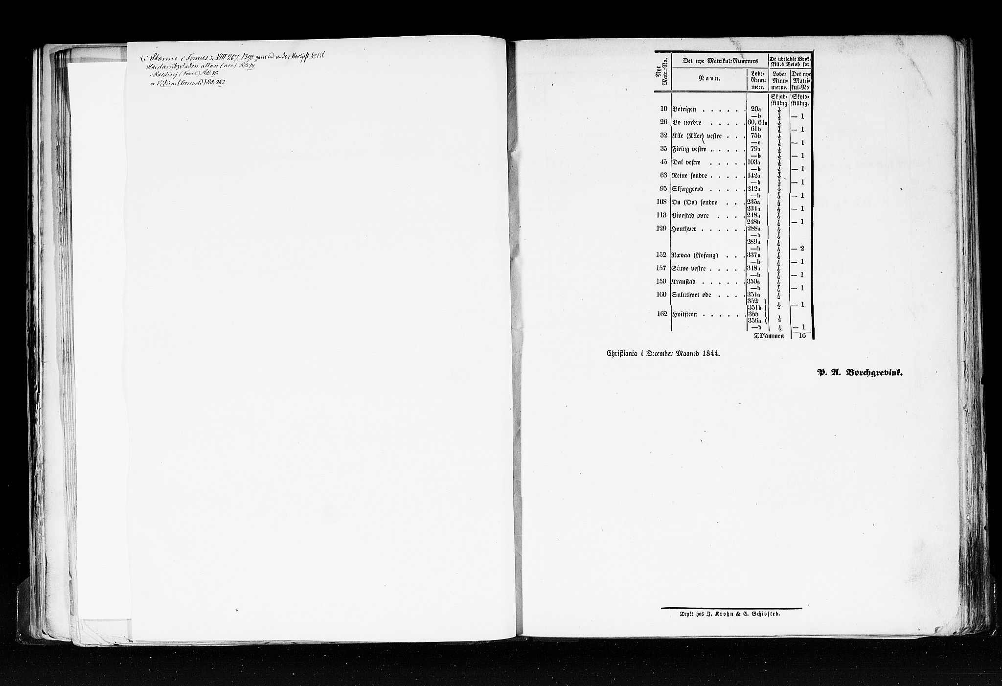 Rygh, RA/PA-0034/F/Fb/L0006: Matrikkelen for 1838 - Jarlsberg og Larviks amt (Vestfold fylke), 1838