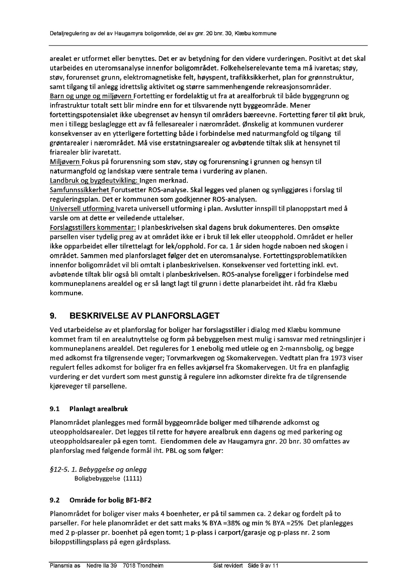 Klæbu Kommune, TRKO/KK/02-FS/L009: Formannsskapet - Møtedokumenter, 2016, p. 1459