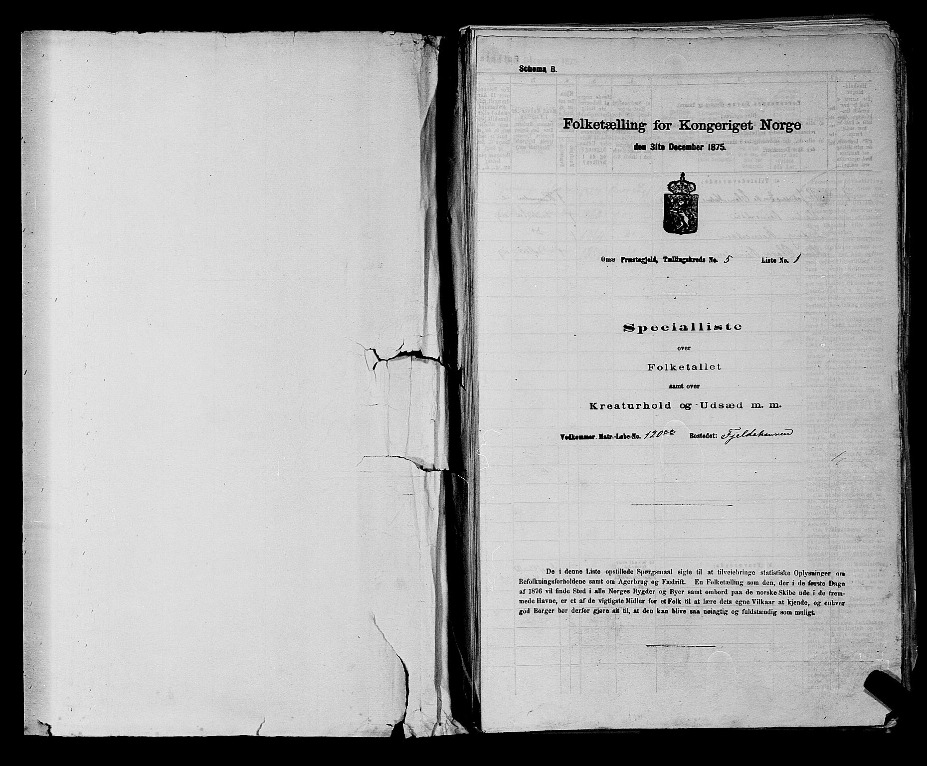 RA, 1875 census for 0134P Onsøy, 1875, p. 997