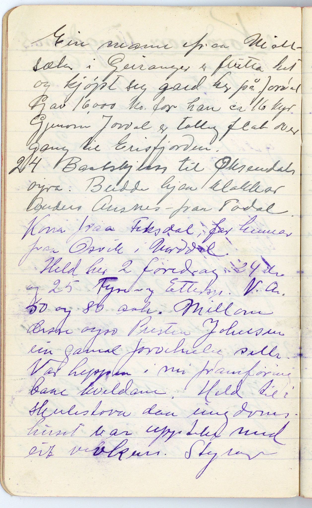 Gerhard Kjølås-arkivet, FMFB/A-1081/F/L0014: Bok XII, 1920-1921