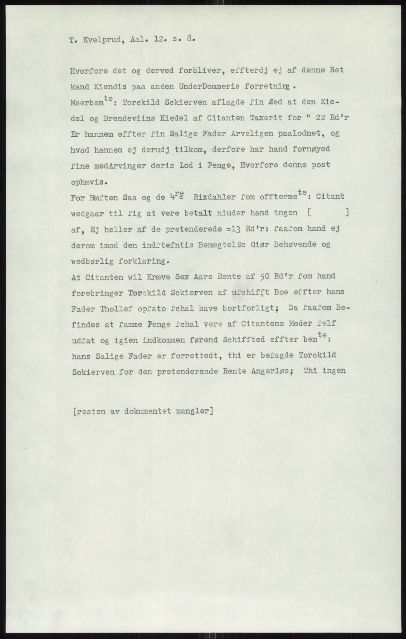 Samlinger til kildeutgivelse, Diplomavskriftsamlingen, AV/RA-EA-4053/H/Ha, p. 1055