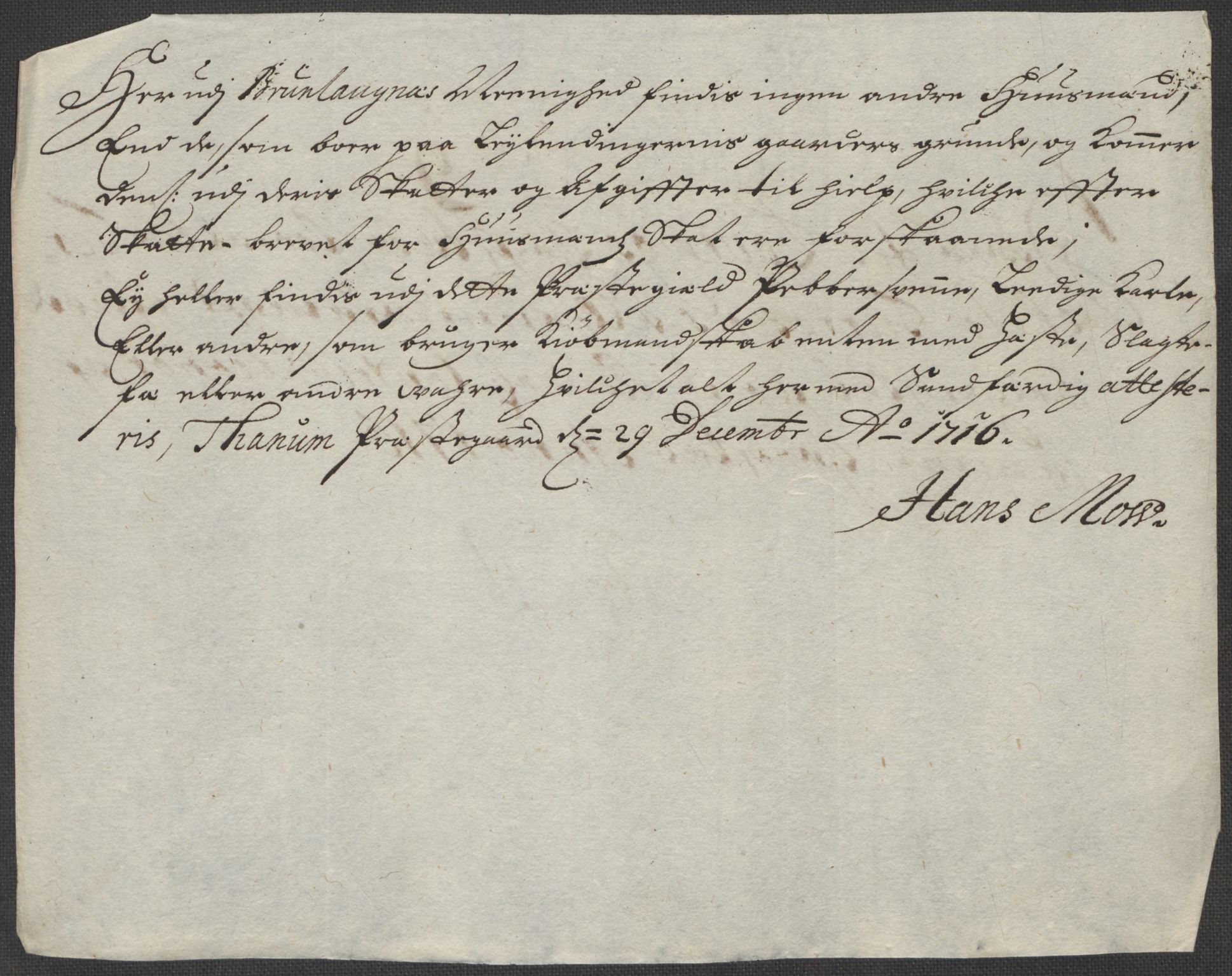 Rentekammeret inntil 1814, Reviderte regnskaper, Fogderegnskap, AV/RA-EA-4092/R33/L1987: Fogderegnskap Larvik grevskap, 1716-1717, p. 165