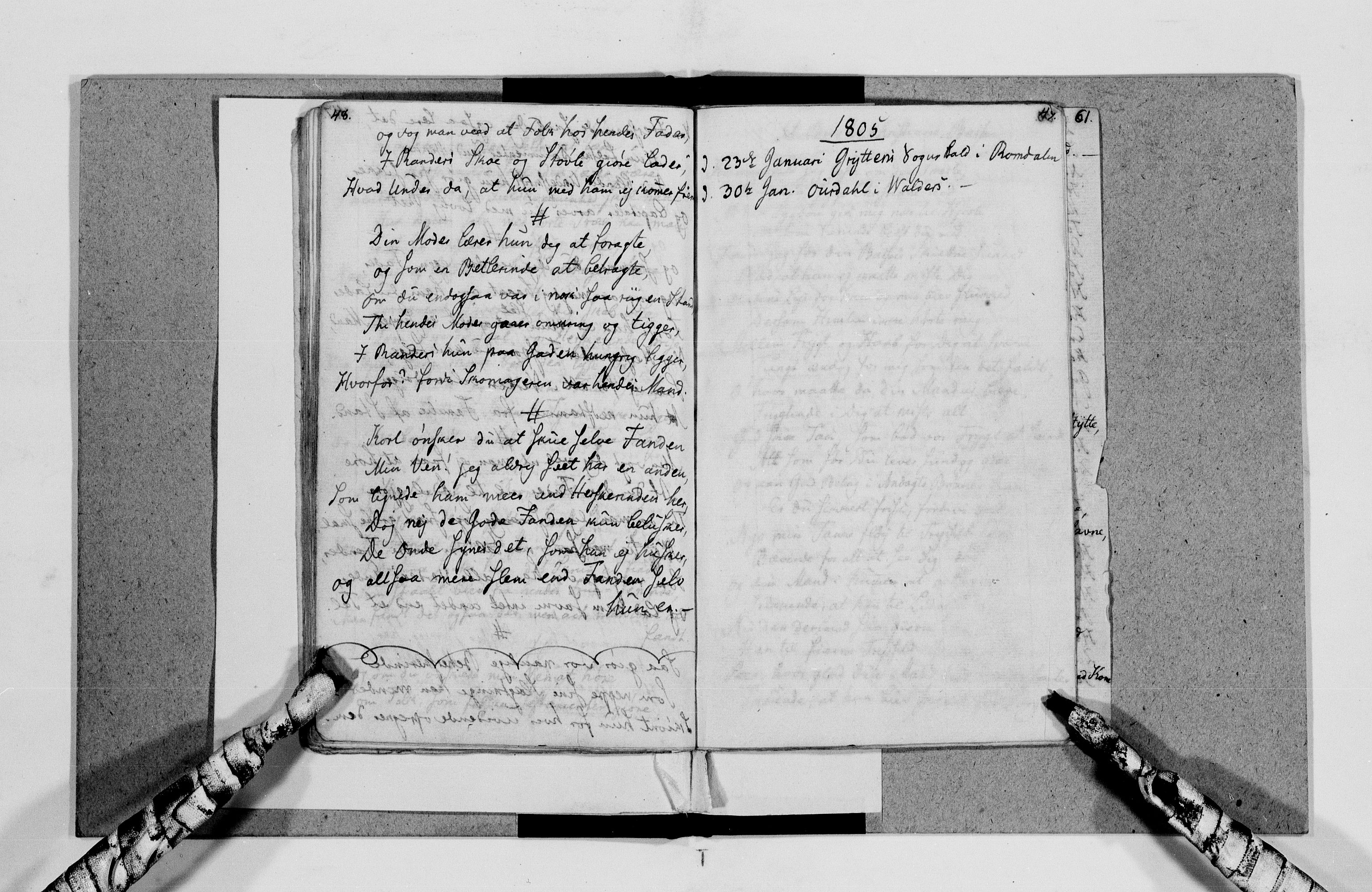 Lassens samlinger, AV/RA-PA-0051/G/L0092: Dokumenter vedrørende Wilhelm Lassens nærmeste familie, 1650-1835, p. 27