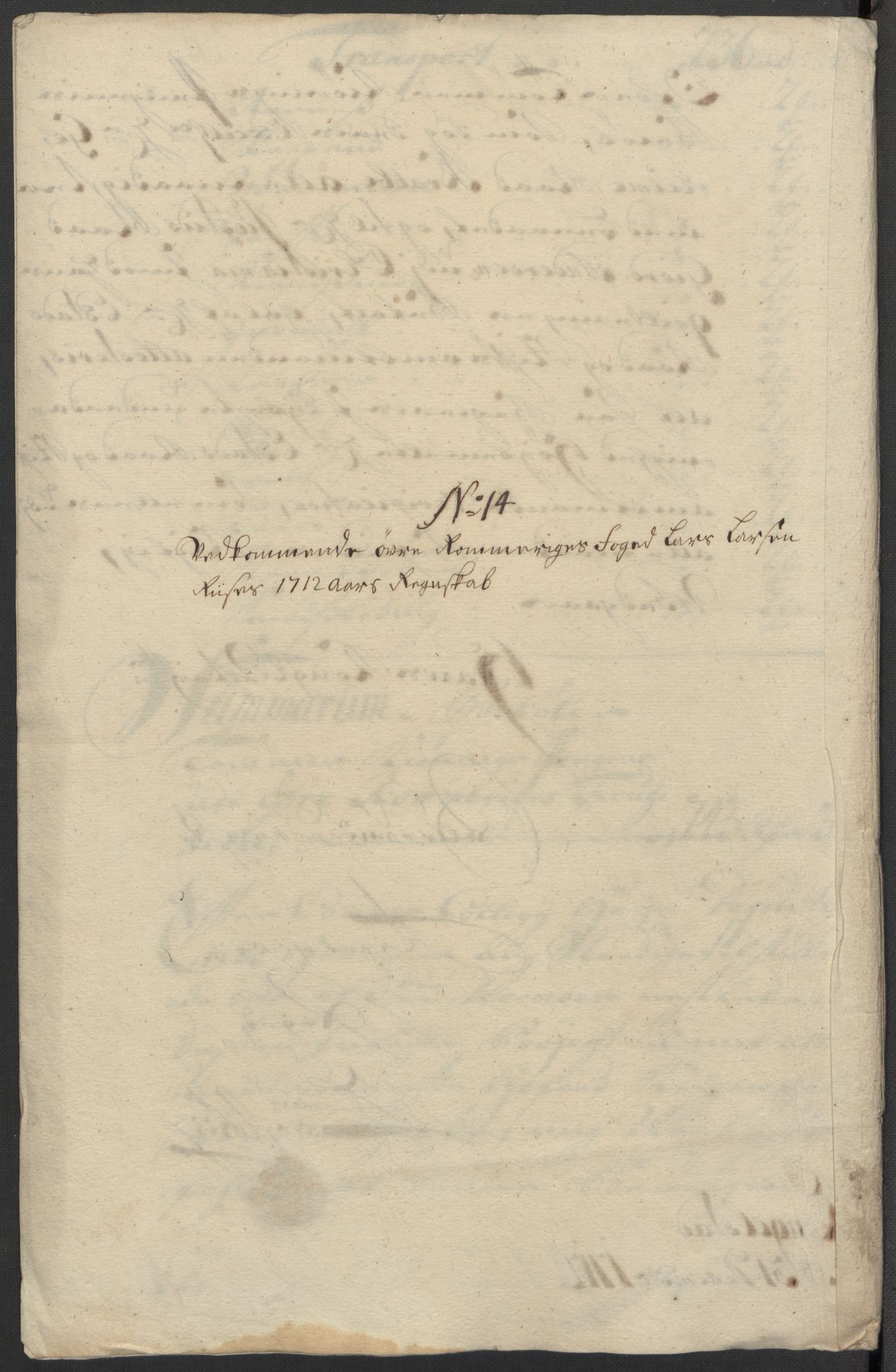 Rentekammeret inntil 1814, Reviderte regnskaper, Fogderegnskap, AV/RA-EA-4092/R12/L0722: Fogderegnskap Øvre Romerike, 1712, p. 207