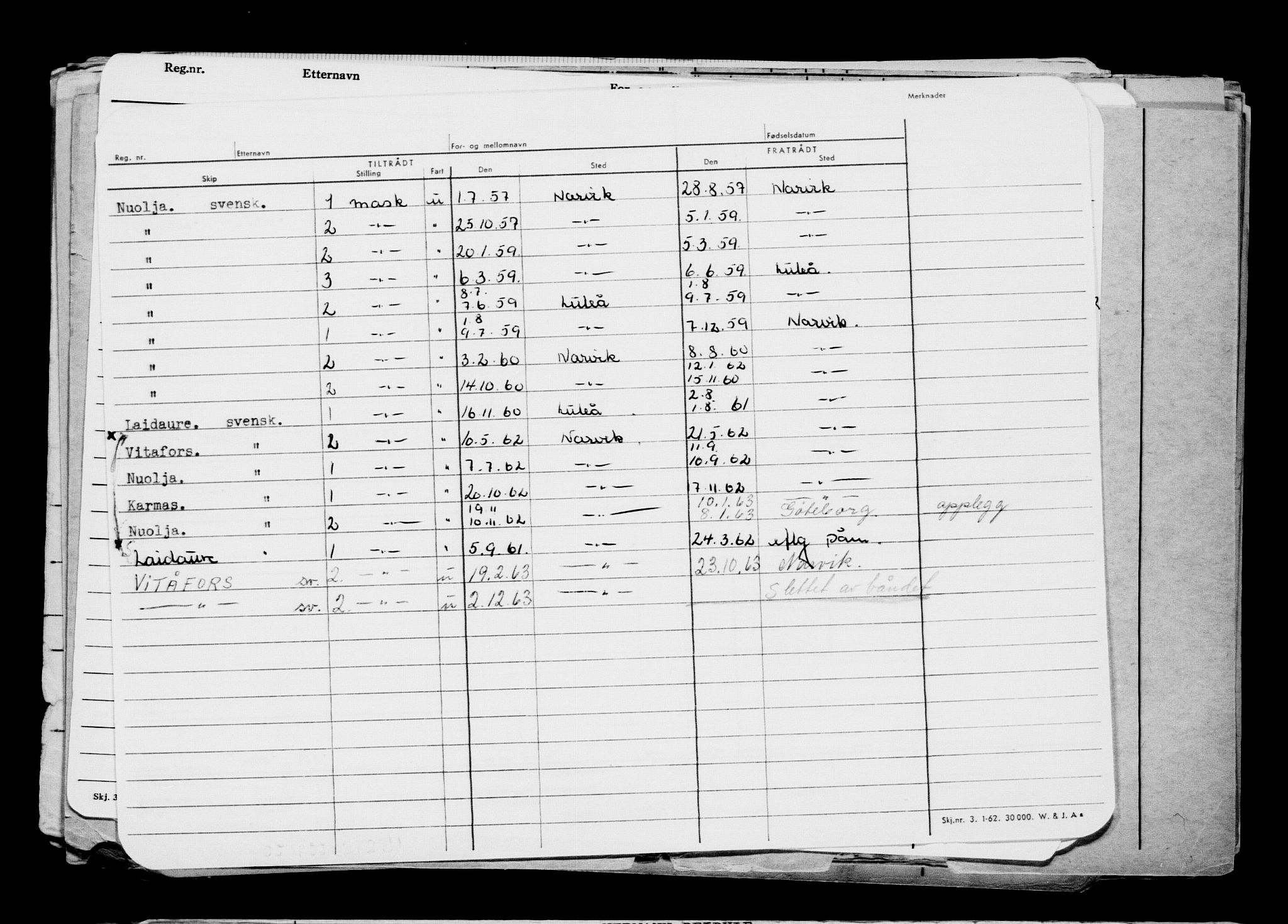 Direktoratet for sjømenn, AV/RA-S-3545/G/Gb/L0207: Hovedkort, 1922, p. 195