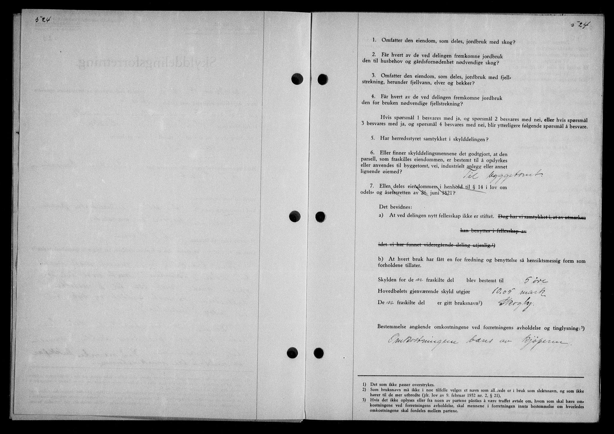 Nordmøre sorenskriveri, AV/SAT-A-4132/1/2/2Ca/L0088: Mortgage book no. 78, 1936-1936, Diary no: : 1471/1936