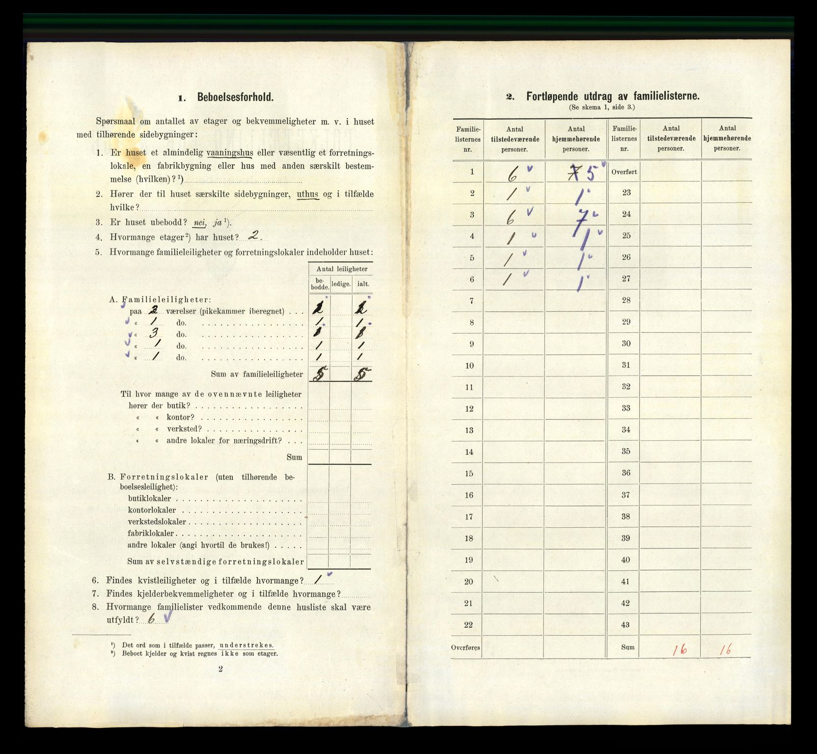 RA, 1910 census for Flekkefjord, 1910, p. 1109