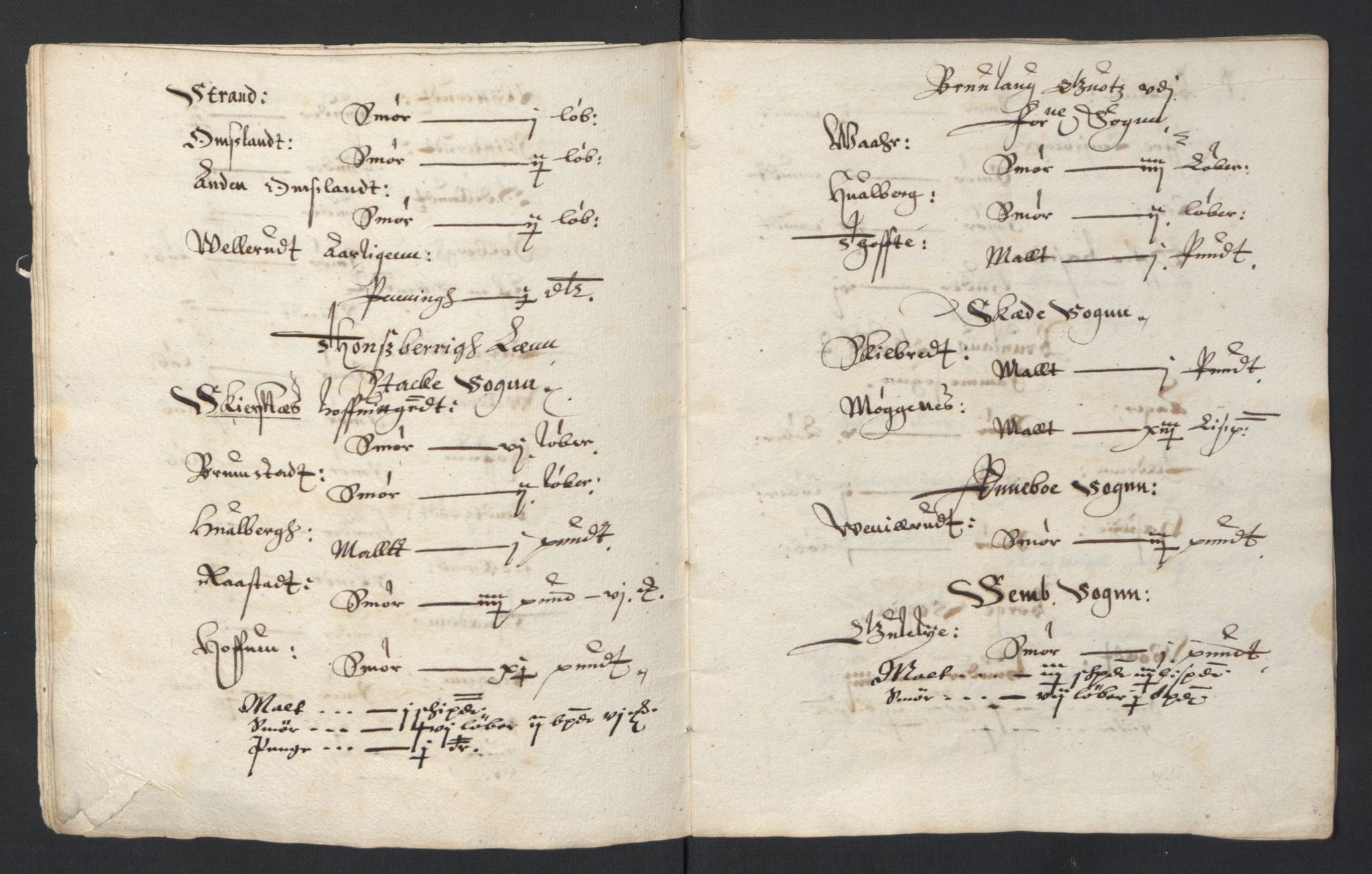 Stattholderembetet 1572-1771, AV/RA-EA-2870/Ek/L0007/0001: Jordebøker til utlikning av rosstjeneste 1624-1626: / Adelsjordebøker, 1624-1625, p. 100