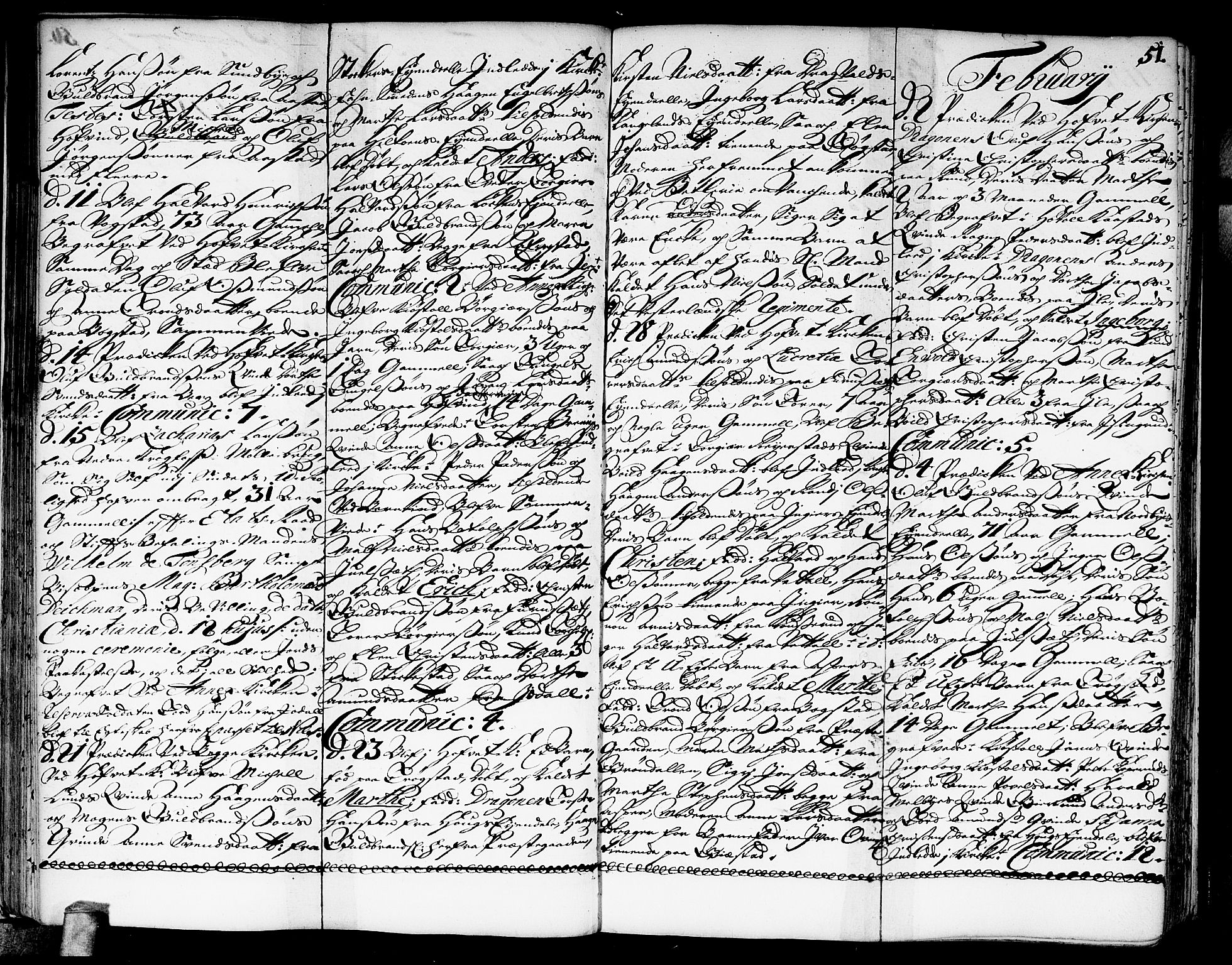 Ullensaker prestekontor Kirkebøker, AV/SAO-A-10236a/F/Fa/L0003: Parish register (official) no. I 3, 1711-1720, p. 51