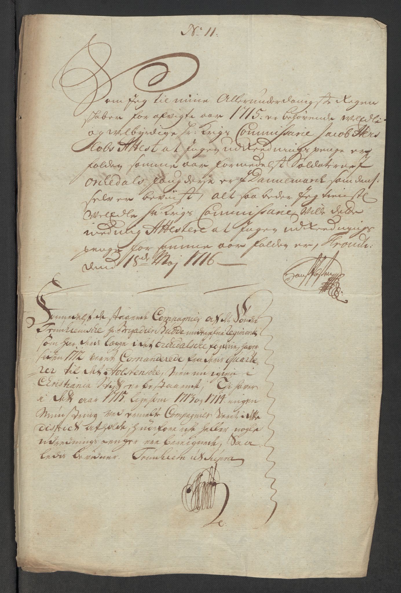 Rentekammeret inntil 1814, Reviderte regnskaper, Fogderegnskap, AV/RA-EA-4092/R60/L3966: Fogderegnskap Orkdal og Gauldal, 1715, p. 142