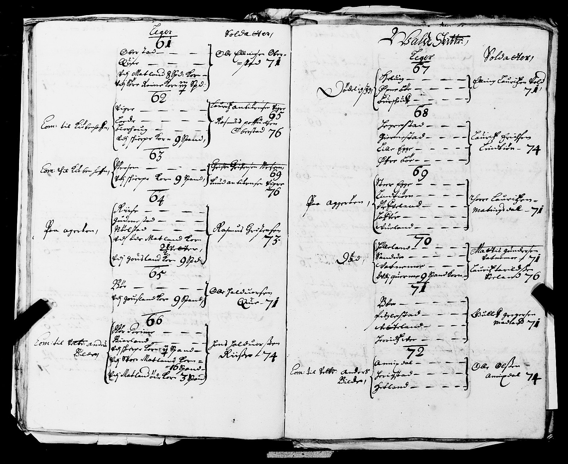 Fylkesmannen i Rogaland, AV/SAST-A-101928/99/3/325/325CA/L0003: MILITÆRE MANNTALL/LEGDSRULLER: RYFYLKE, JÆREN OG DALANE FOGDERI, 1671-1680, p. 178