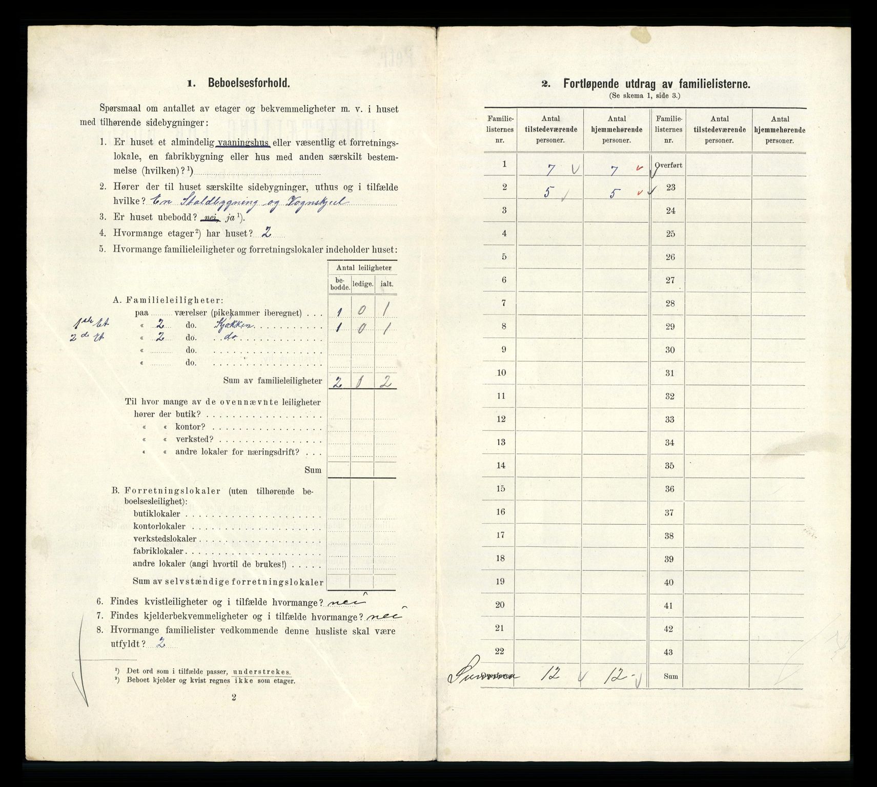 RA, 1910 census for Kristiania, 1910, p. 56446