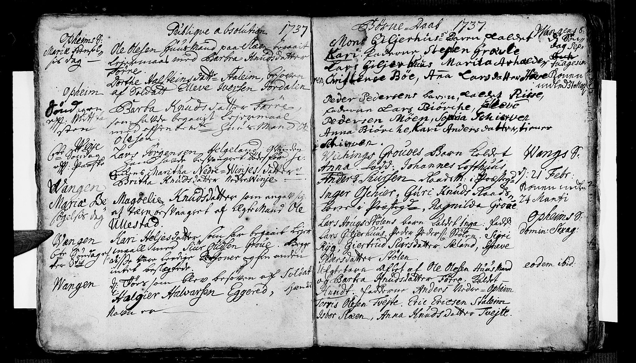 Voss sokneprestembete, AV/SAB-A-79001/H/Haa: Parish register (official) no. A 5, 1736-1743, p. 26