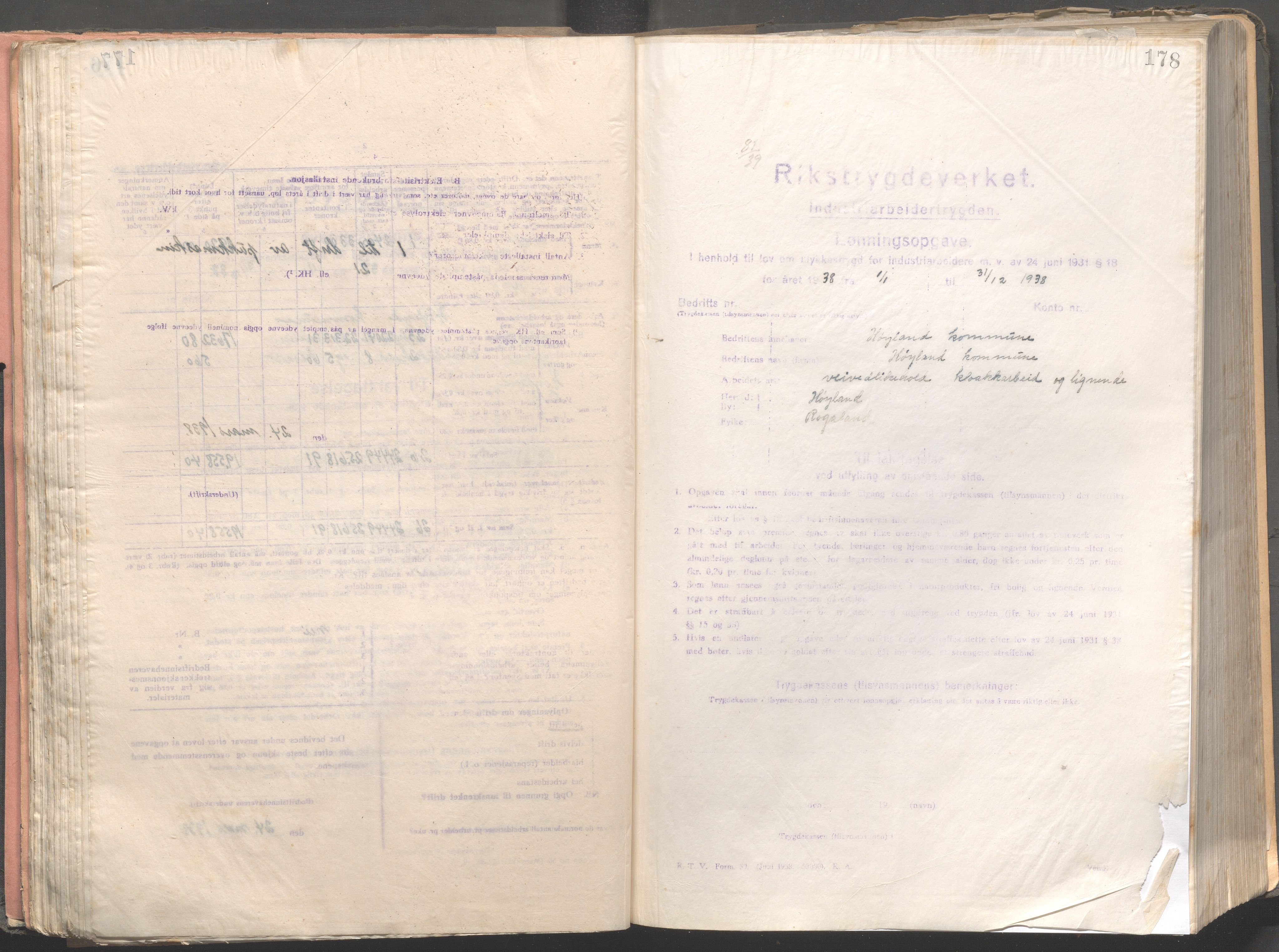 Høyland kommune - Formannskapet, IKAR/K-100046/B/L0004: Kopibok, 1916-1917, p. 178
