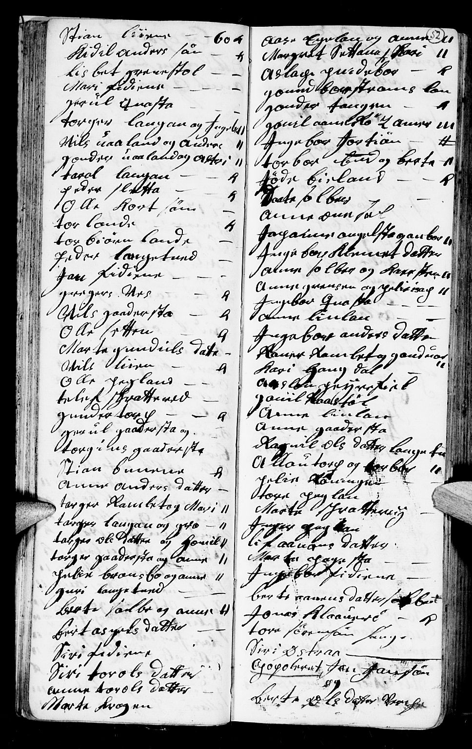 Holt sokneprestkontor, AV/SAK-1111-0021/F/Fb/L0004: Parish register (copy) no. B 4, 1730-1746, p. 52