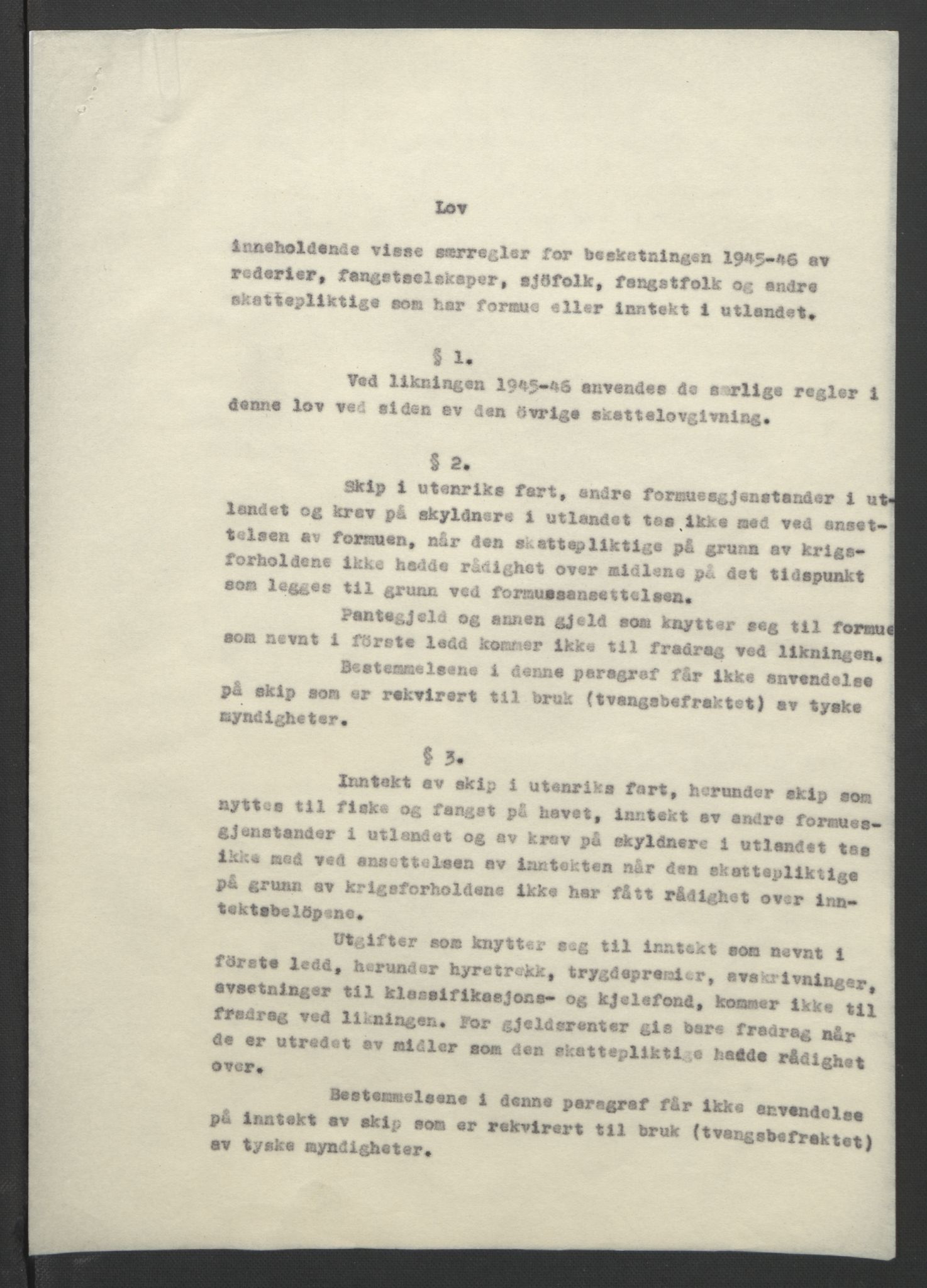 NS-administrasjonen 1940-1945 (Statsrådsekretariatet, de kommisariske statsråder mm), RA/S-4279/D/Db/L0090: Foredrag til vedtak utenfor ministermøte, 1942-1945, p. 683