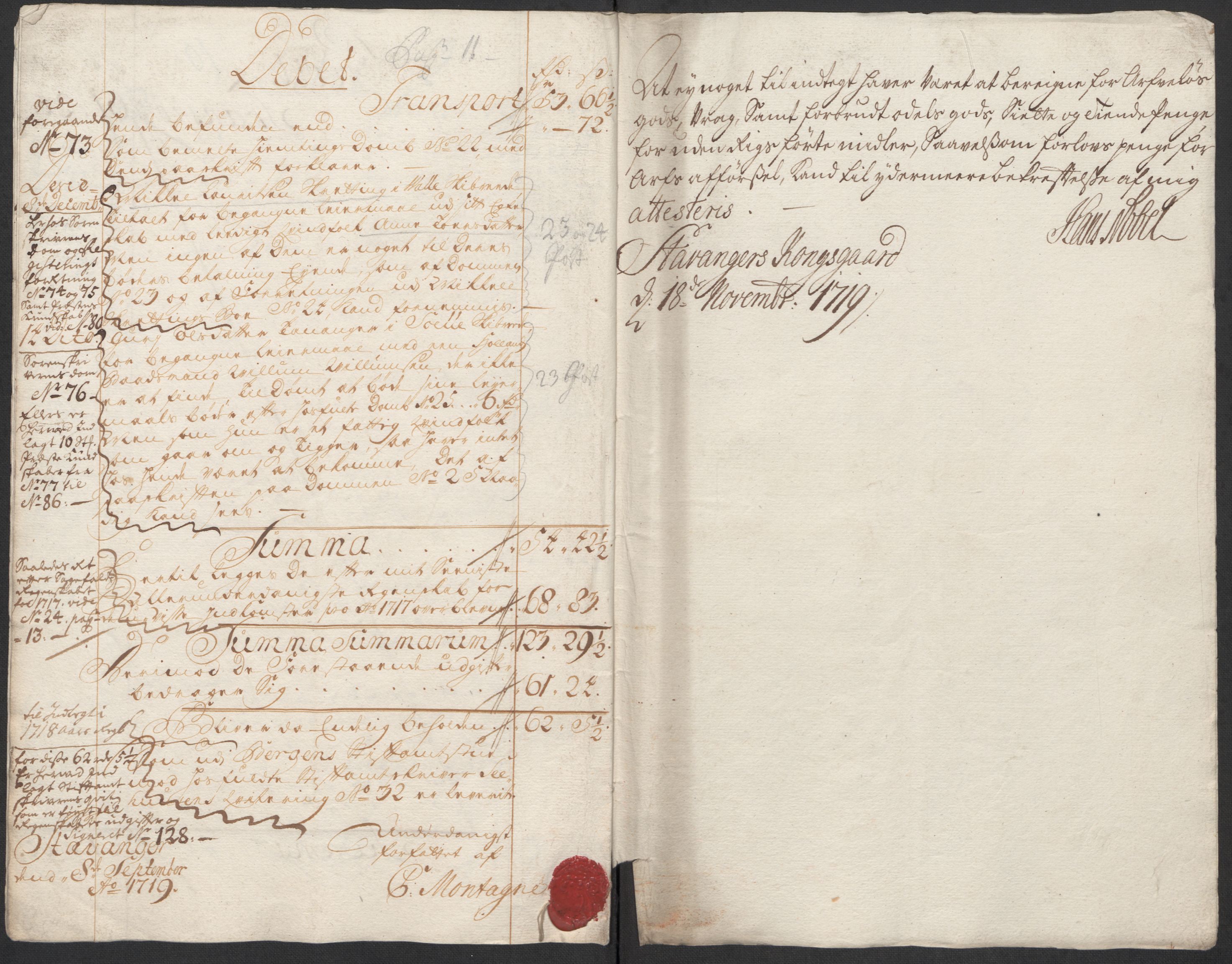 Rentekammeret inntil 1814, Reviderte regnskaper, Fogderegnskap, AV/RA-EA-4092/R46/L2743: Fogderegnskap Jæren og Dalane, 1718, p. 178