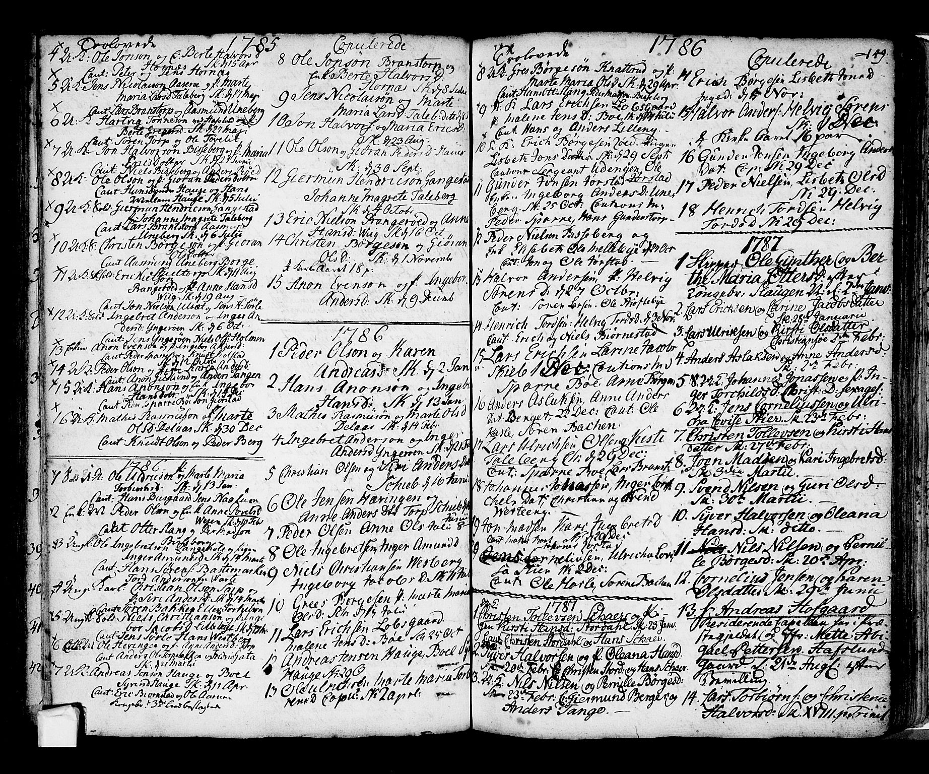 Skjeberg prestekontor Kirkebøker, SAO/A-10923/F/Fa/L0002: Parish register (official) no. I 2, 1726-1791, p. 149