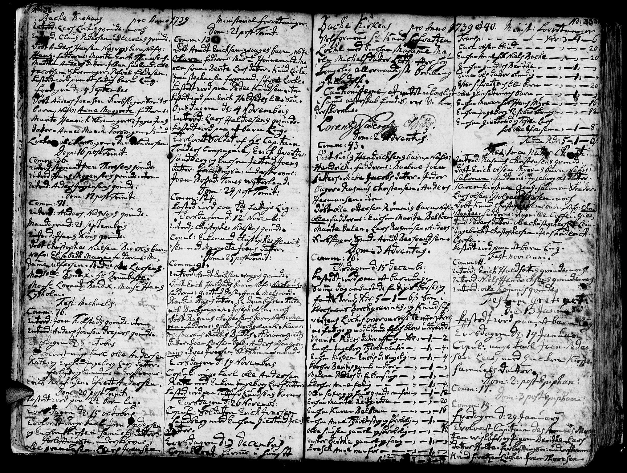 Ministerialprotokoller, klokkerbøker og fødselsregistre - Sør-Trøndelag, SAT/A-1456/606/L0276: Parish register (official) no. 606A01 /2, 1727-1779, p. 32-33