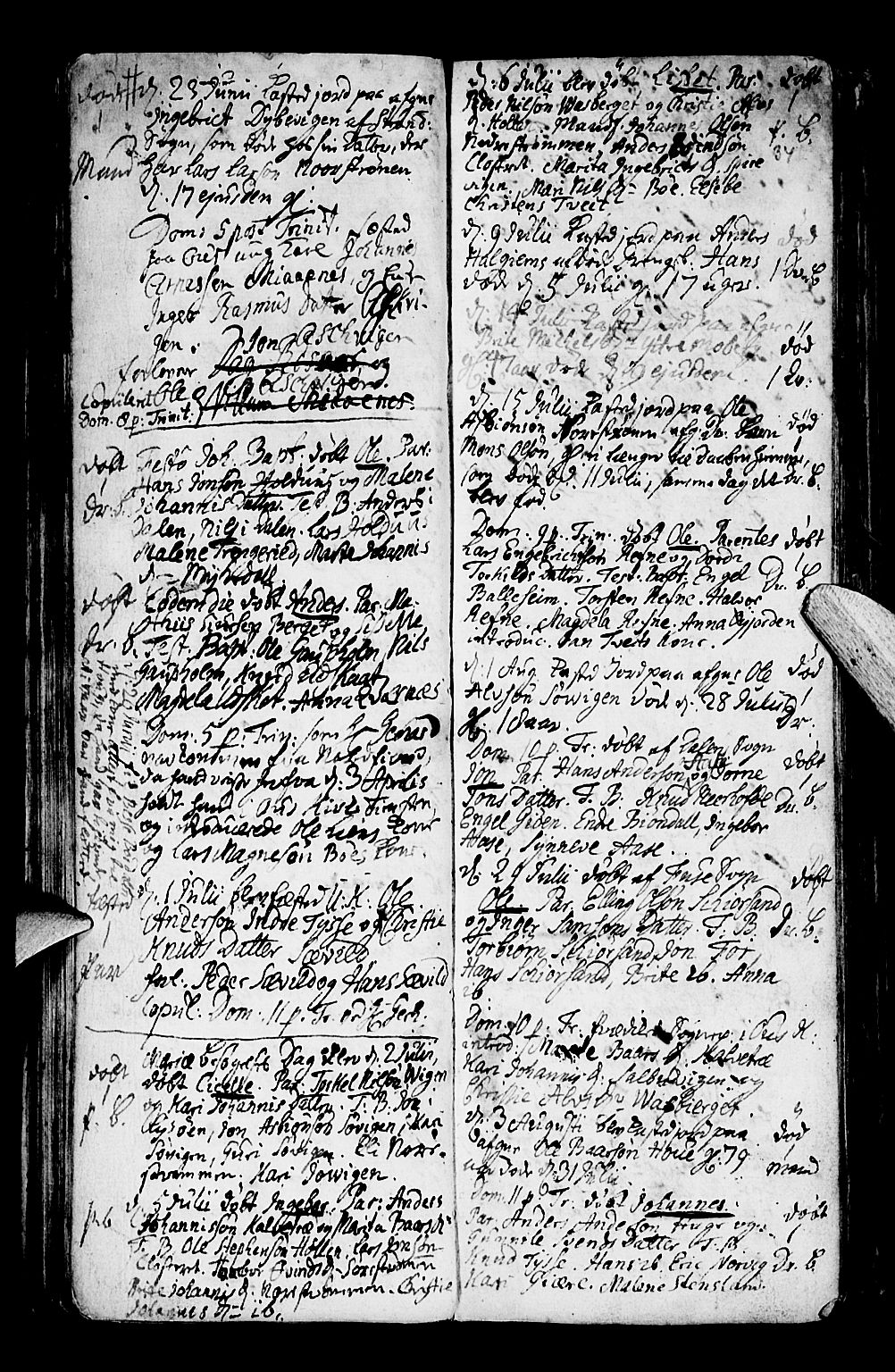 Os sokneprestembete, AV/SAB-A-99929: Parish register (official) no. A 9, 1766-1779, p. 34