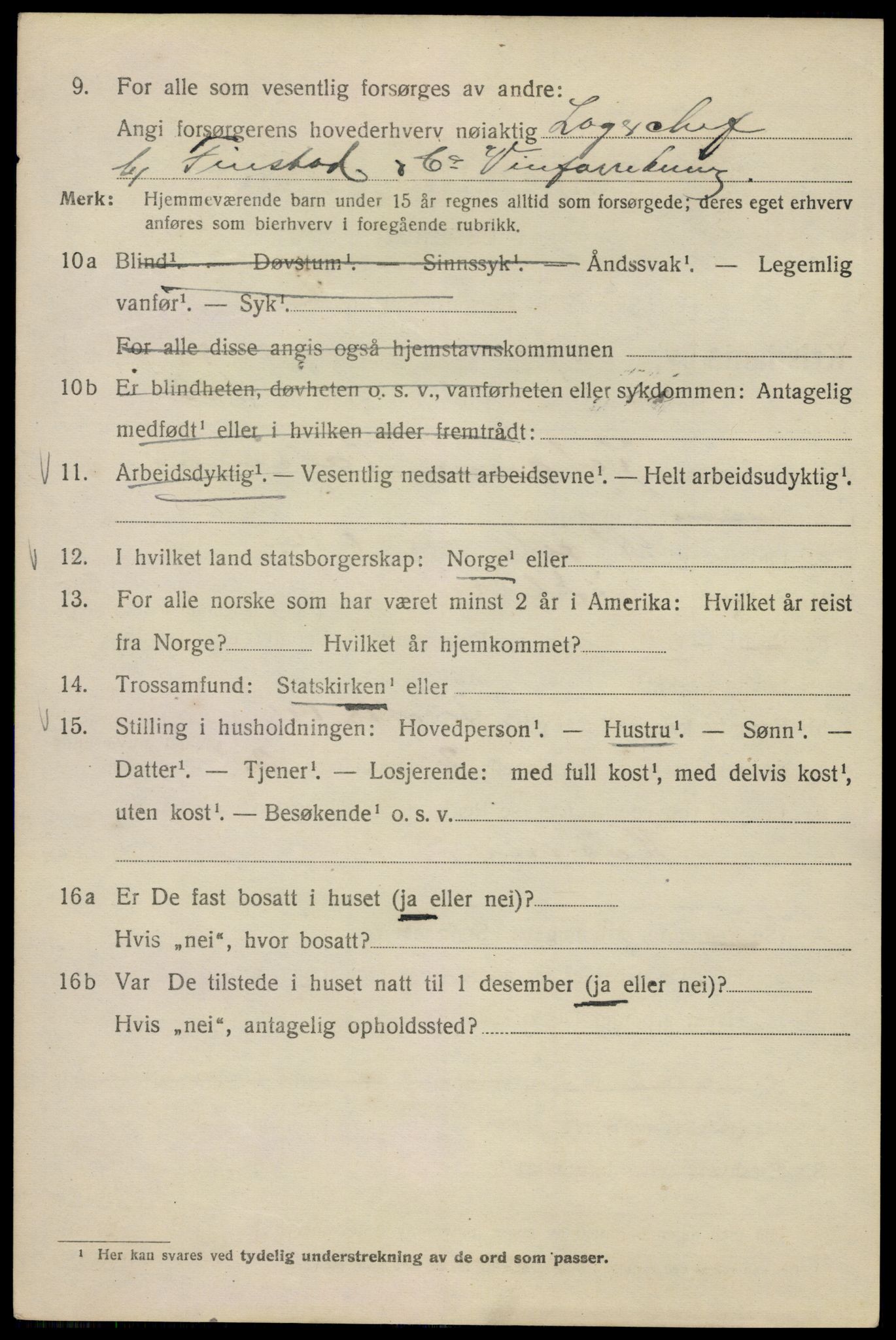 SAO, 1920 census for Kristiania, 1920, p. 526756