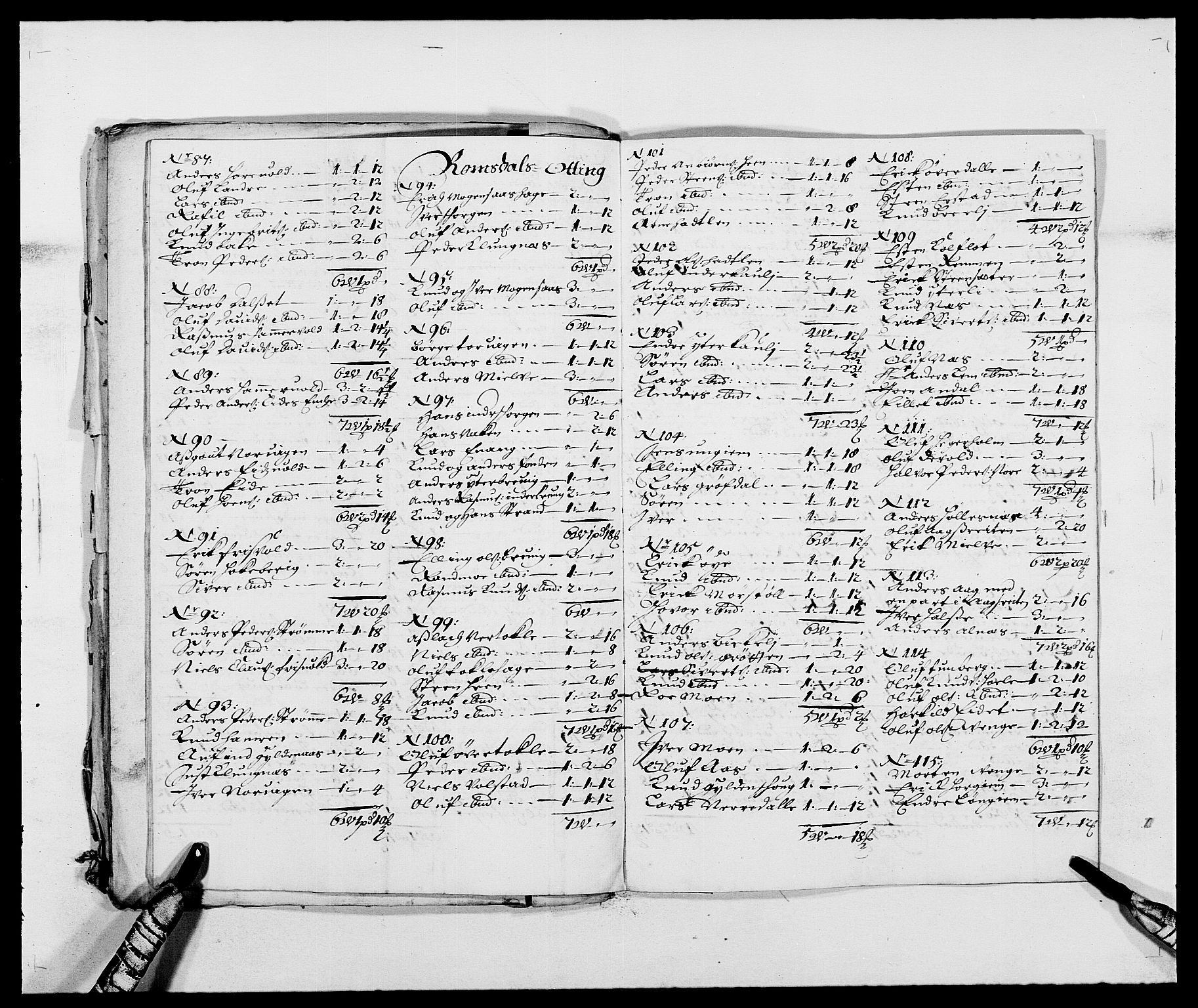 Rentekammeret inntil 1814, Reviderte regnskaper, Fogderegnskap, AV/RA-EA-4092/R55/L3648: Fogderegnskap Romsdal, 1687-1689, p. 85