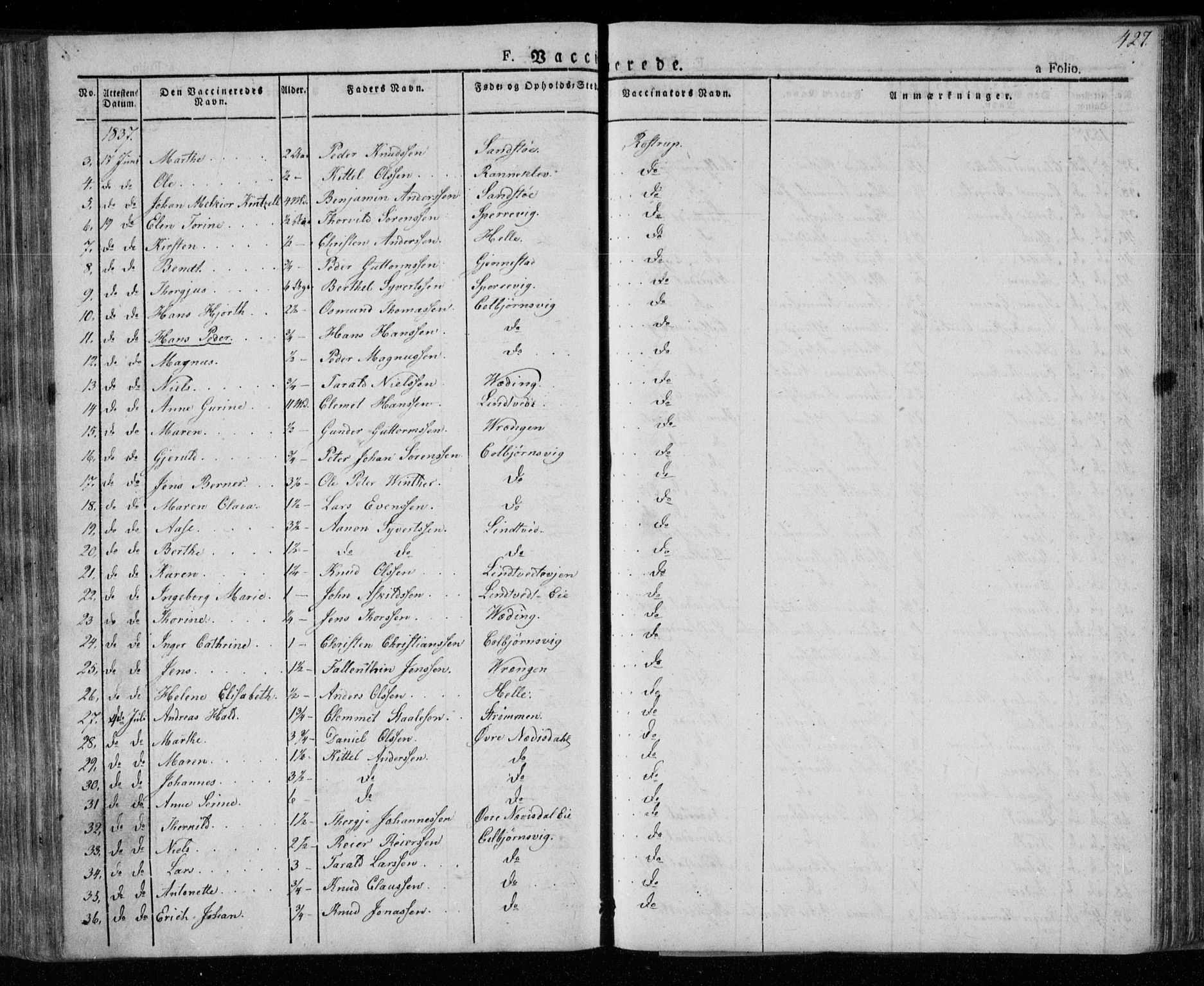 Øyestad sokneprestkontor, AV/SAK-1111-0049/F/Fa/L0013: Parish register (official) no. A 13, 1827-1842, p. 429