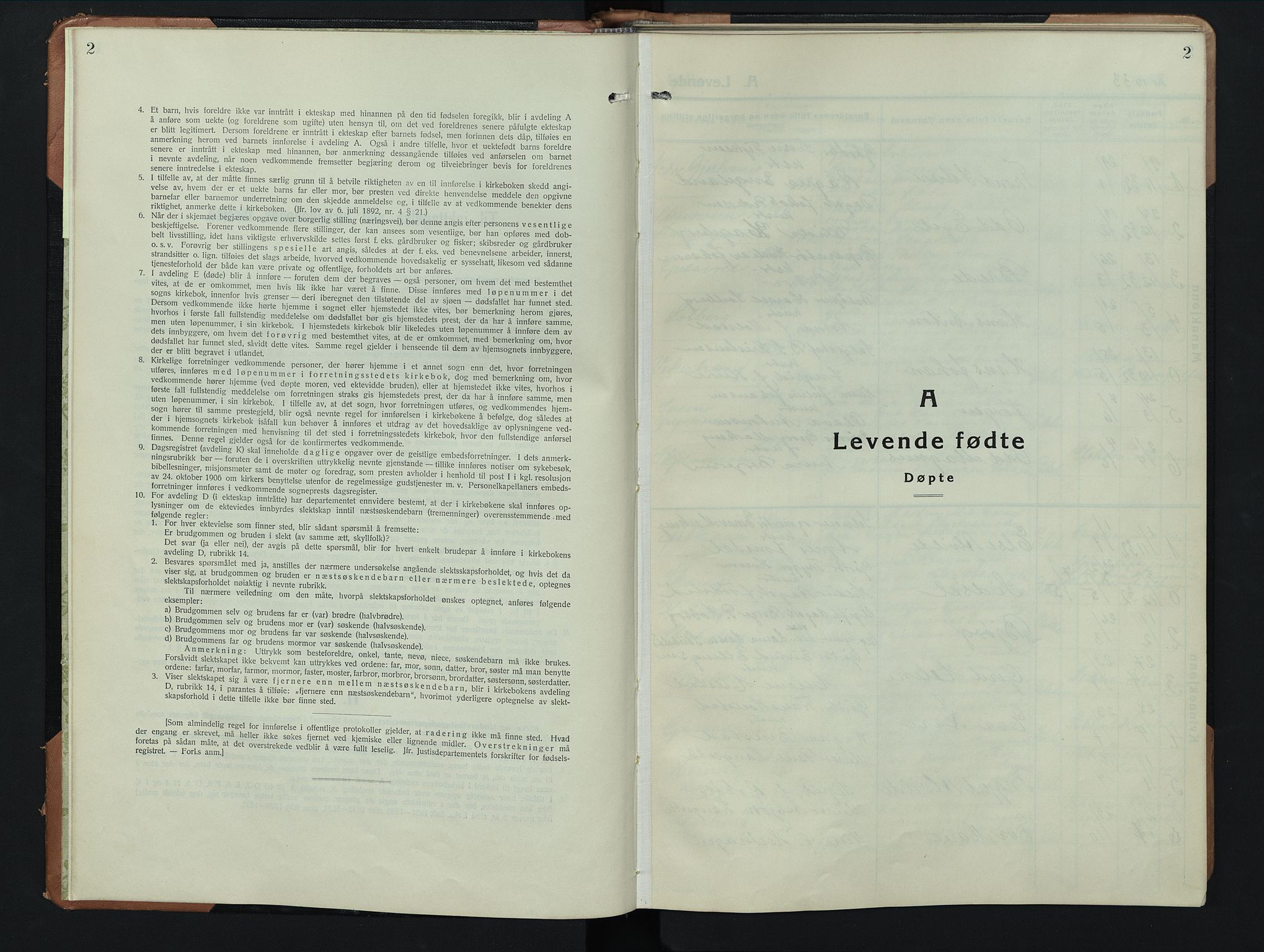 Nes prestekontor, Hedmark, SAH/PREST-020/L/La/L0011: Parish register (copy) no. 11, 1931-1947, p. 2