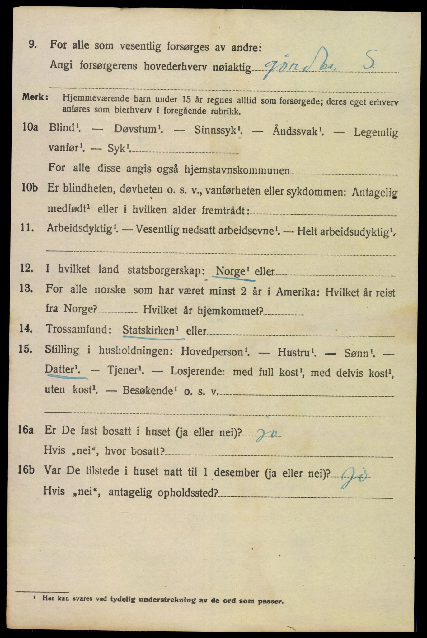 SAH, 1920 census for Vang (Hedmark), 1920, p. 15766