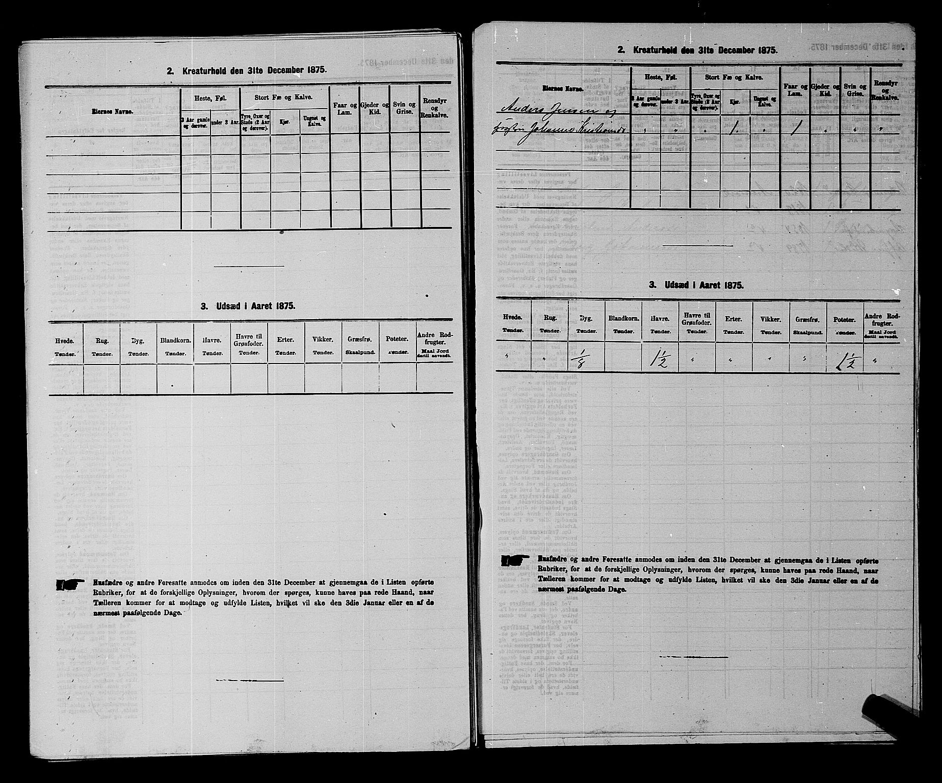 RA, 1875 census for 0118P Aremark, 1875, p. 348