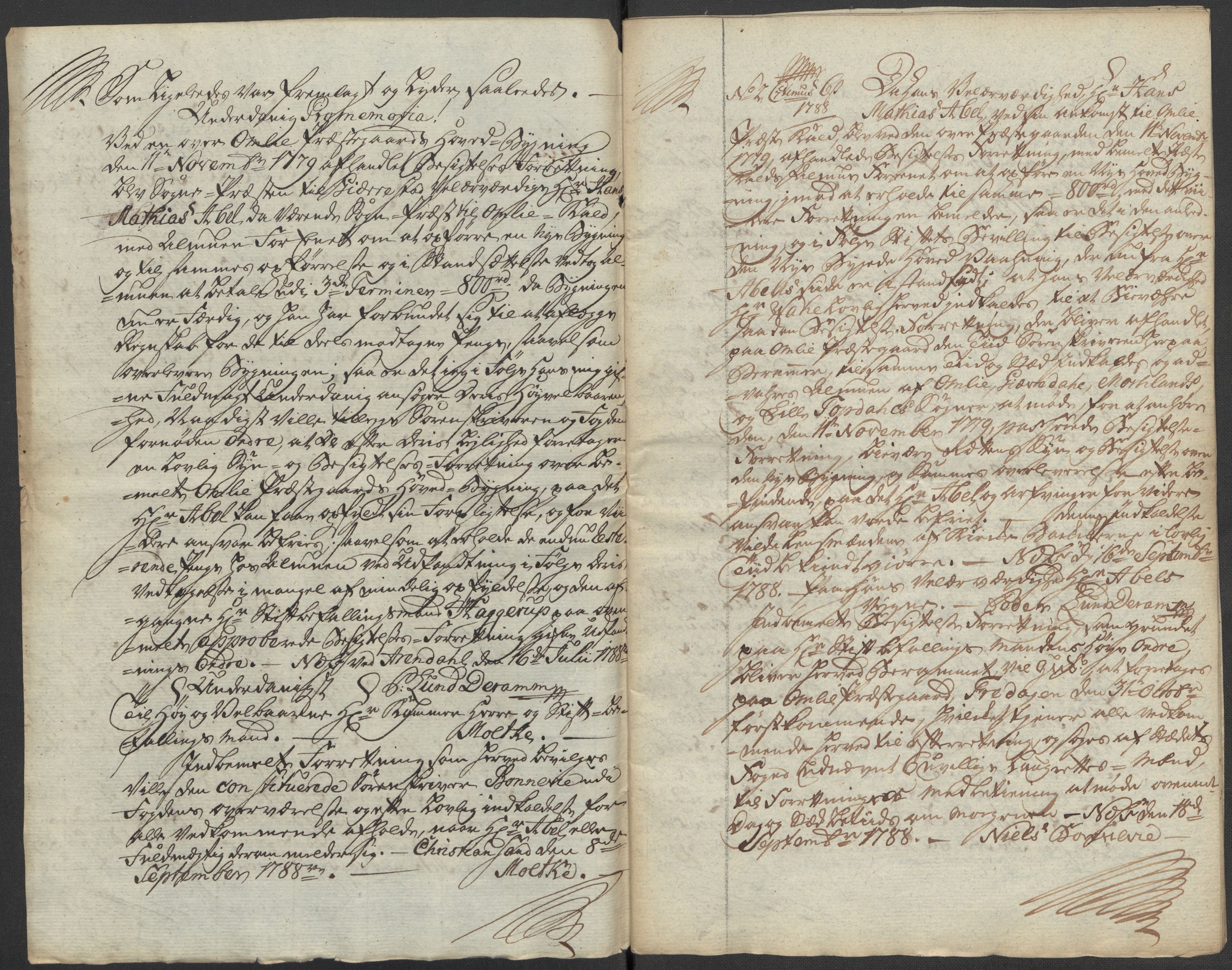 Riksarkivets diplomsamling, AV/RA-EA-5965/F15/L0030: Prestearkiv - Aust-Agder, 1641-1812, p. 42