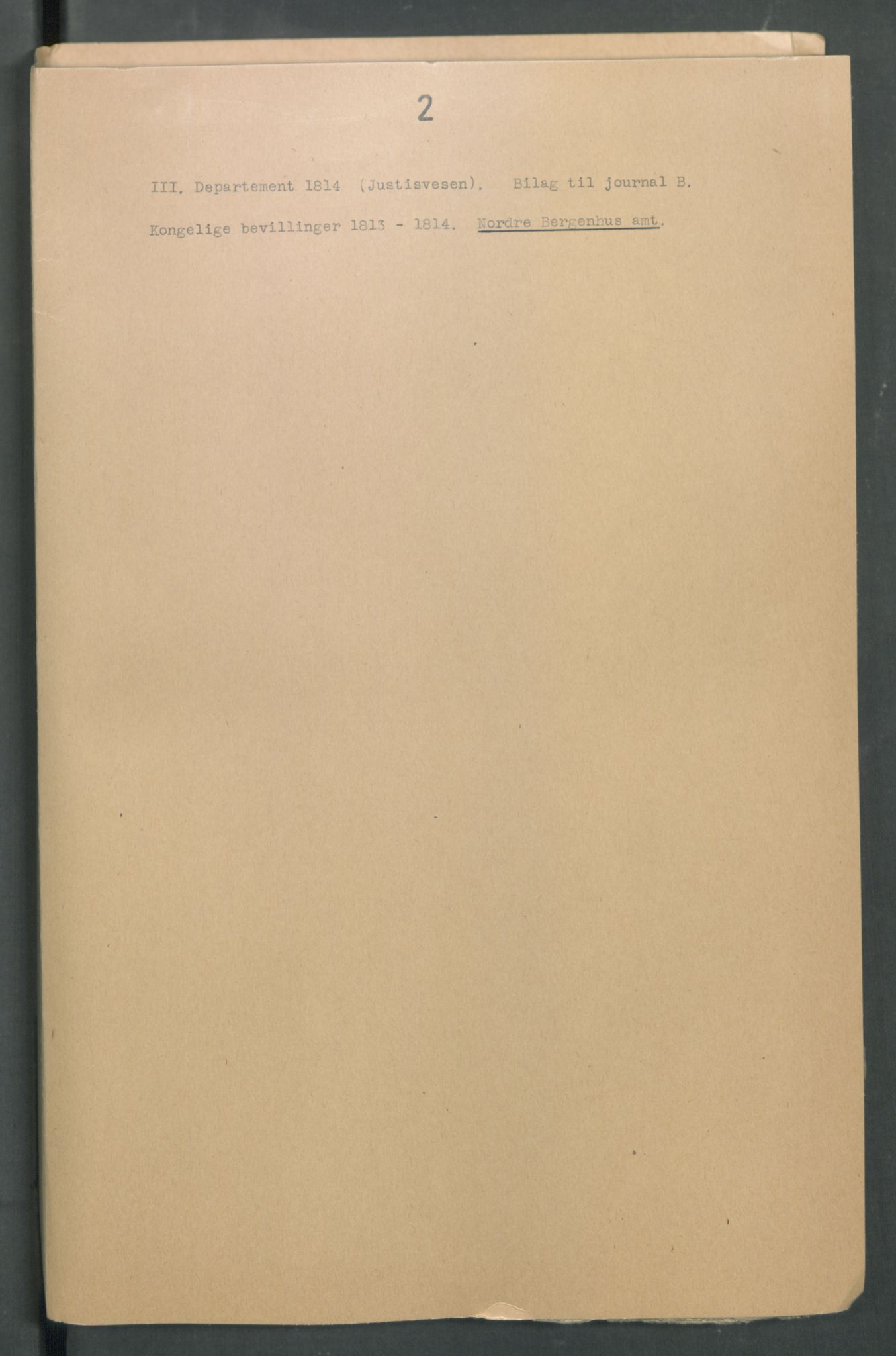 Departementene i 1814, RA/S-3899/Fc/L0044: Journalsaker B 451-908, 1813-1814, p. 53