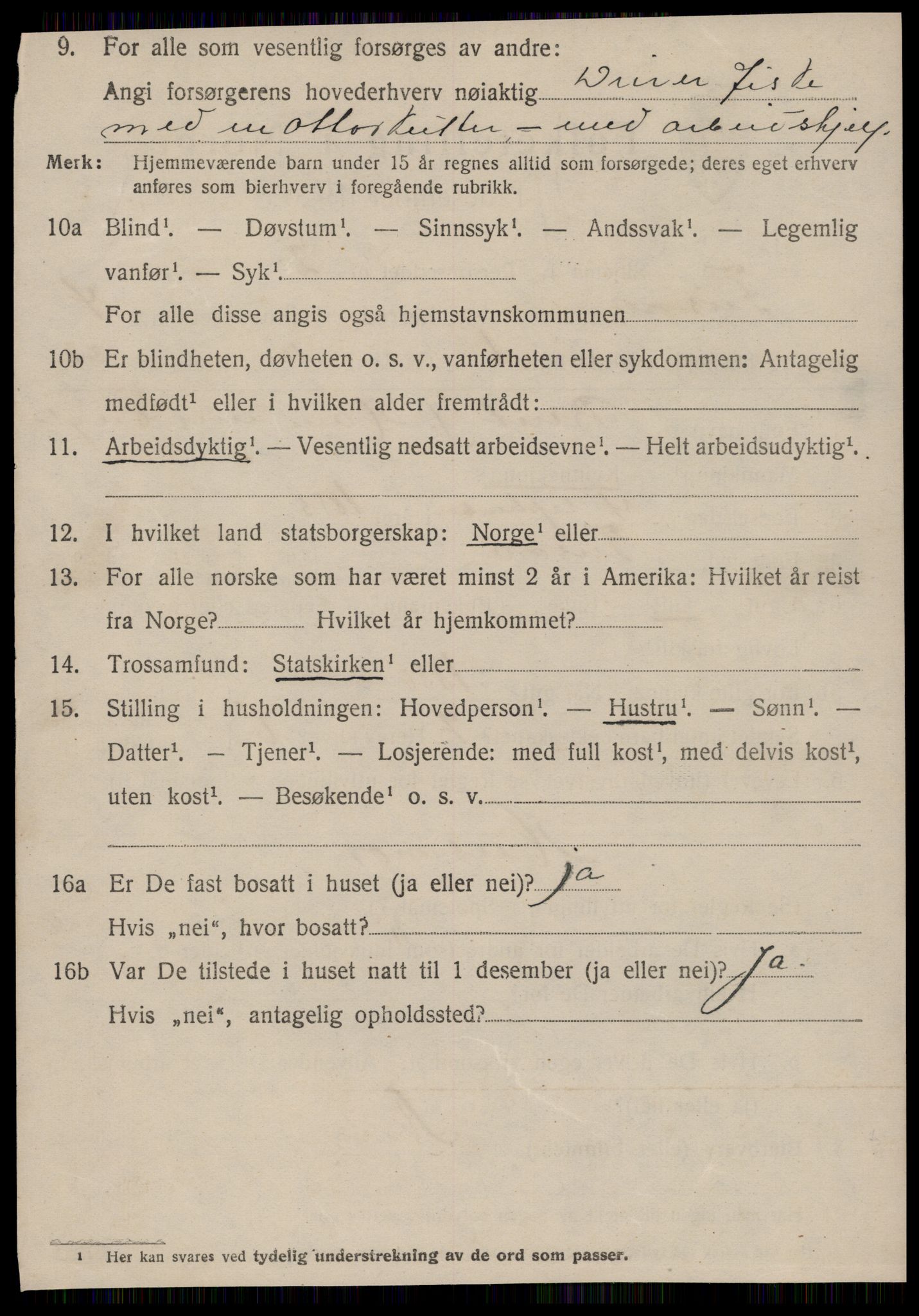 SAT, 1920 census for Tustna, 1920, p. 1728