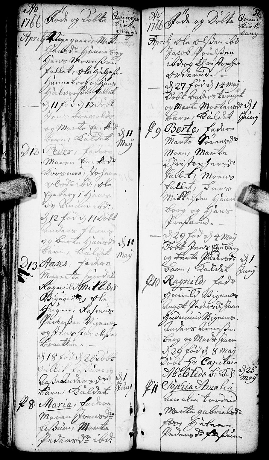 Aurskog prestekontor Kirkebøker, AV/SAO-A-10304a/F/Fa/L0002: Parish register (official) no. I 2, 1735-1766, p. 51