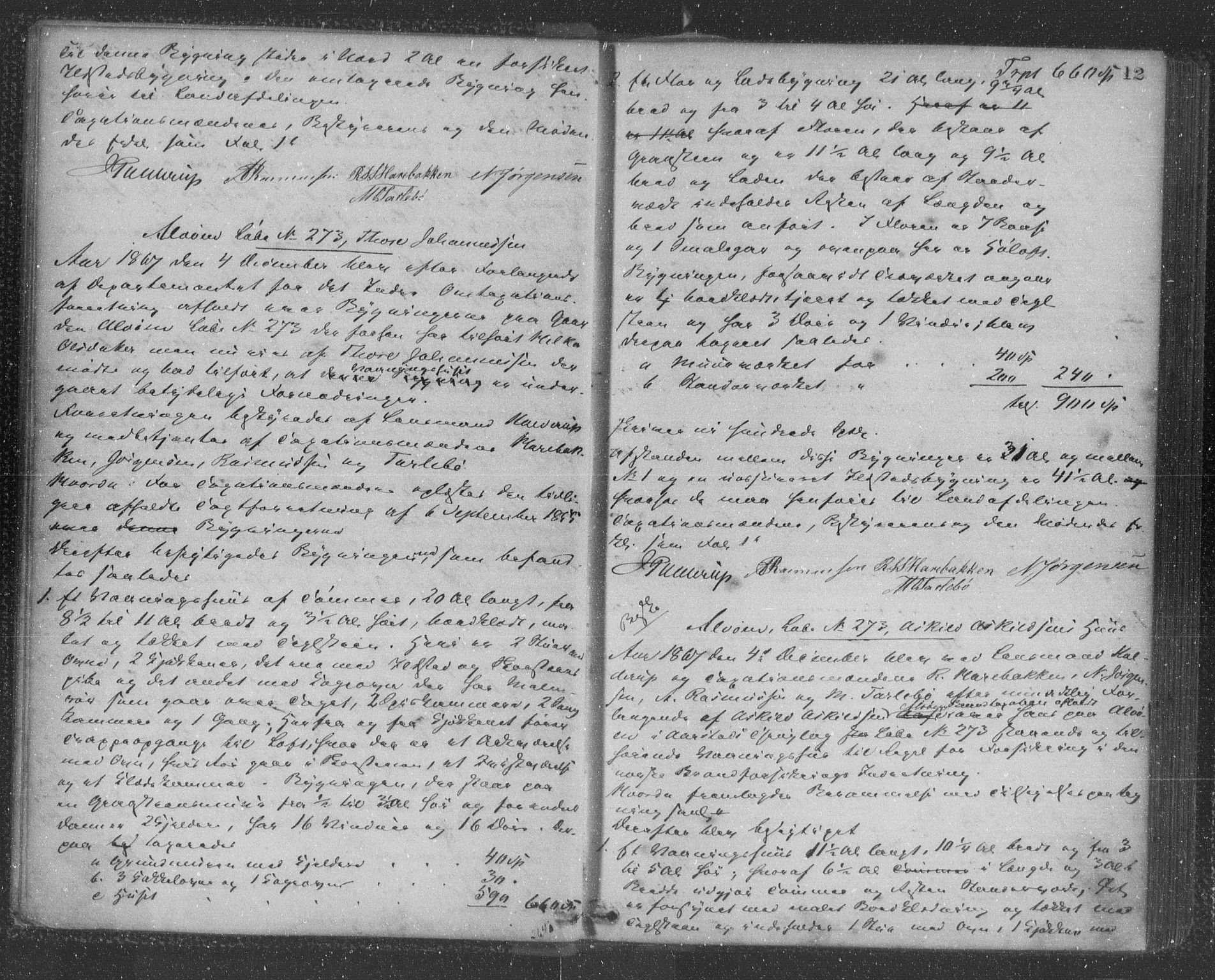 Lensmannen i Årstad, AV/SAB-A-36201/0012/L0004: Branntakstprotokoll, 1867-1872, p. 12