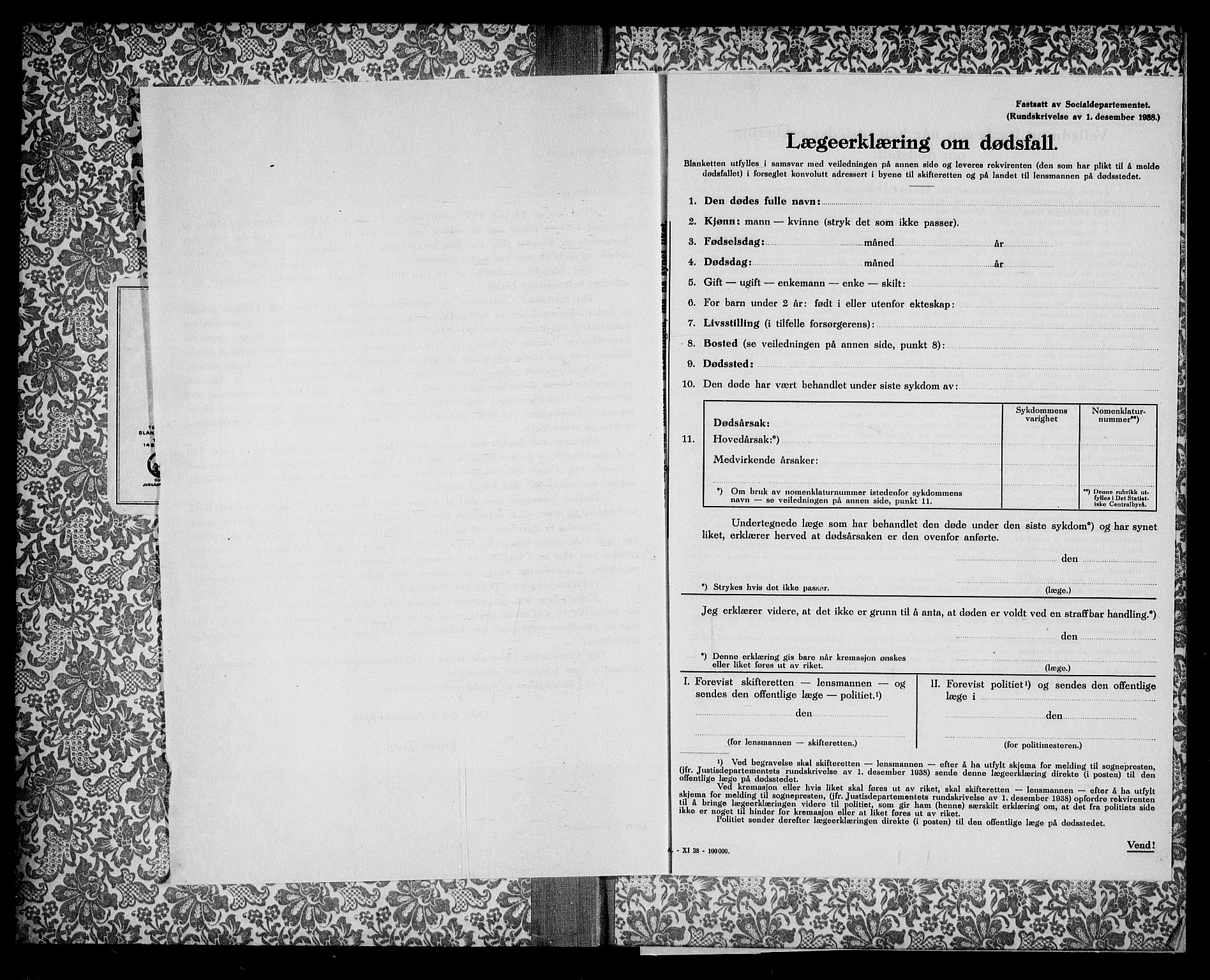 Sarpsborg byfogd, AV/SAO-A-10864/H/Ha/Haa/L0005: Dødsfallsprotokoll, 1939-1943