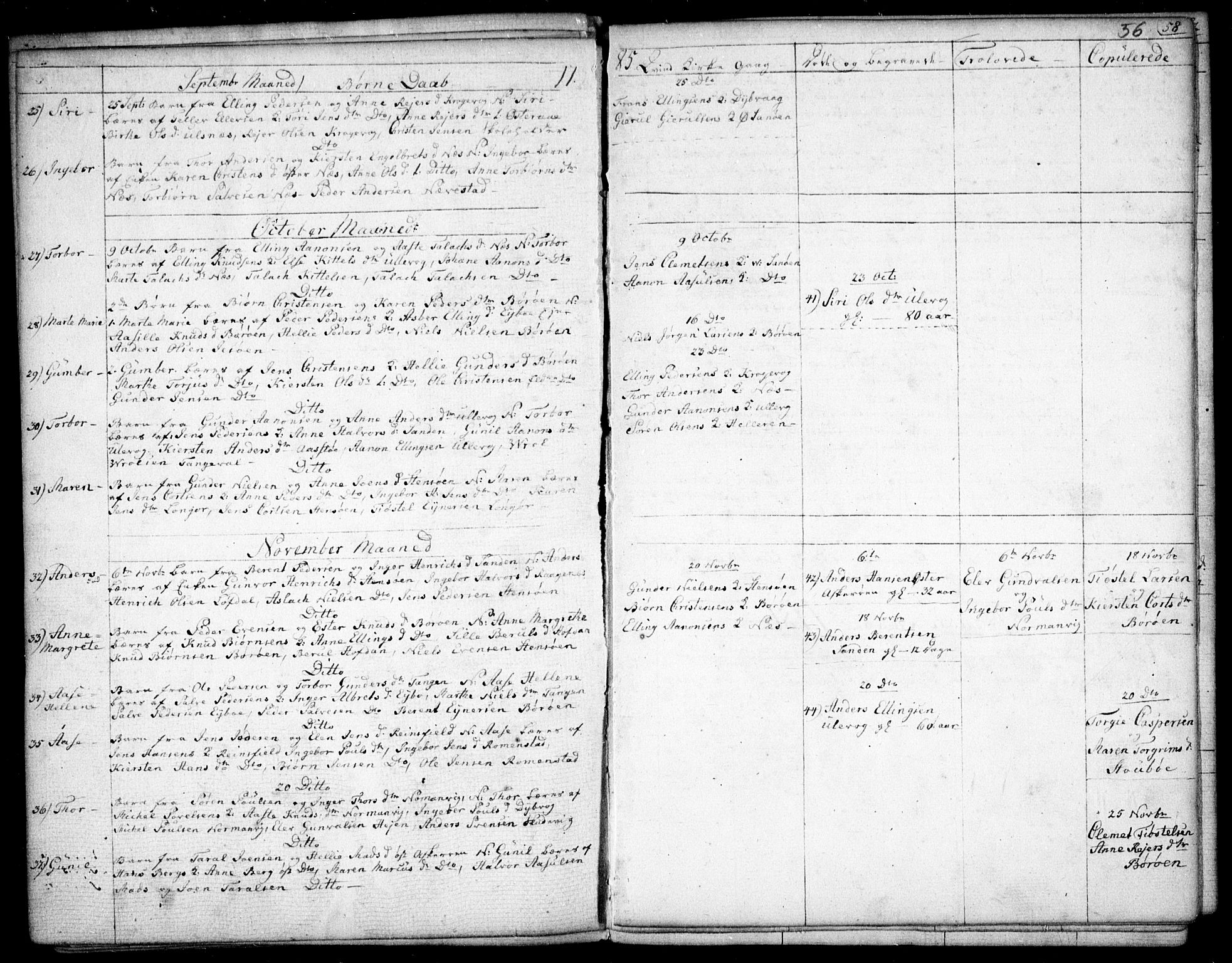 Dypvåg sokneprestkontor, SAK/1111-0007/F/Fb/Fba/L0007: Parish register (copy) no. B 7, 1762-1810, p. 56