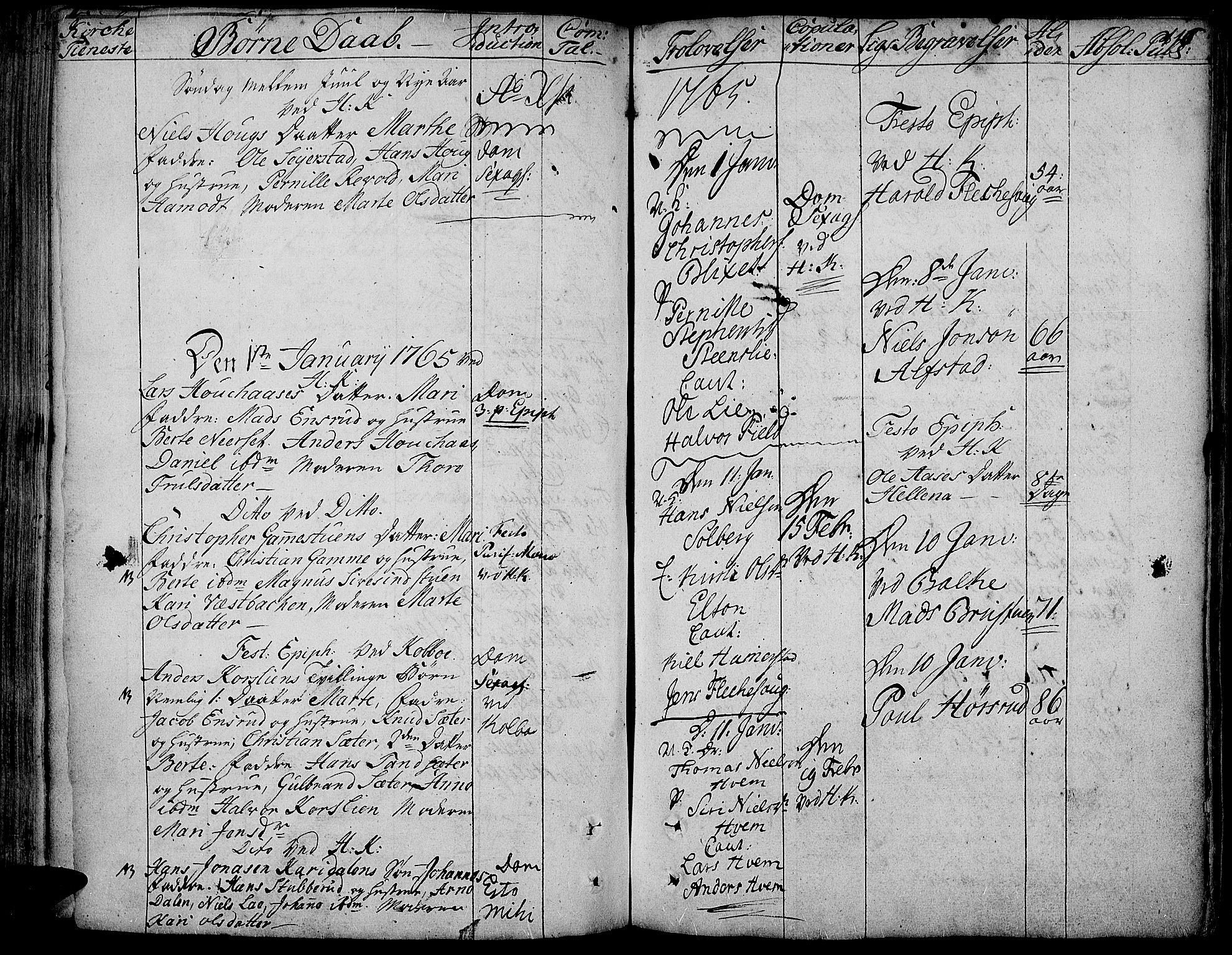 Toten prestekontor, AV/SAH-PREST-102/H/Ha/Haa/L0005: Parish register (official) no. 5, 1761-1772, p. 116