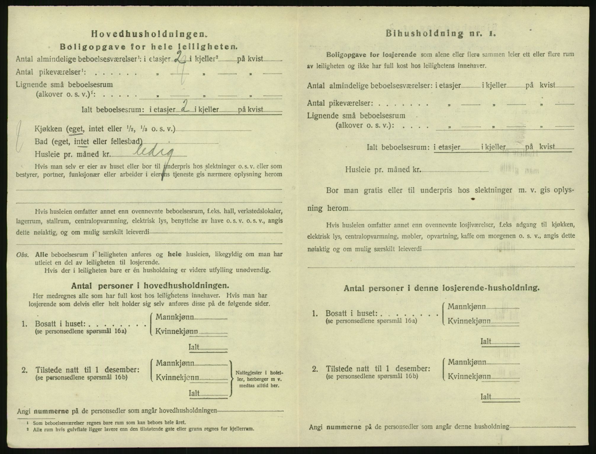 SAKO, 1920 census for Hønefoss, 1920, p. 1159