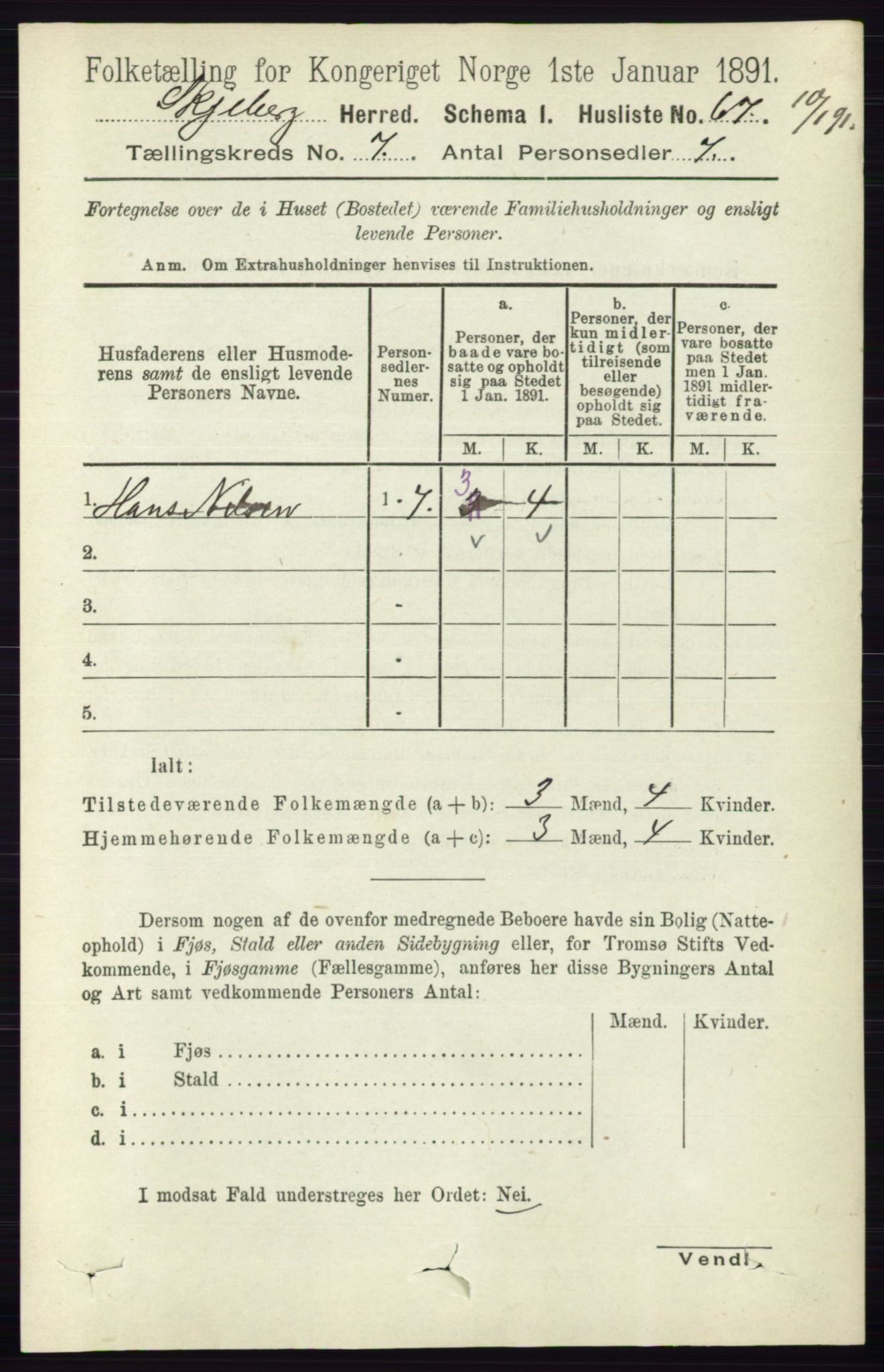 RA, 1891 census for 0115 Skjeberg, 1891, p. 3423