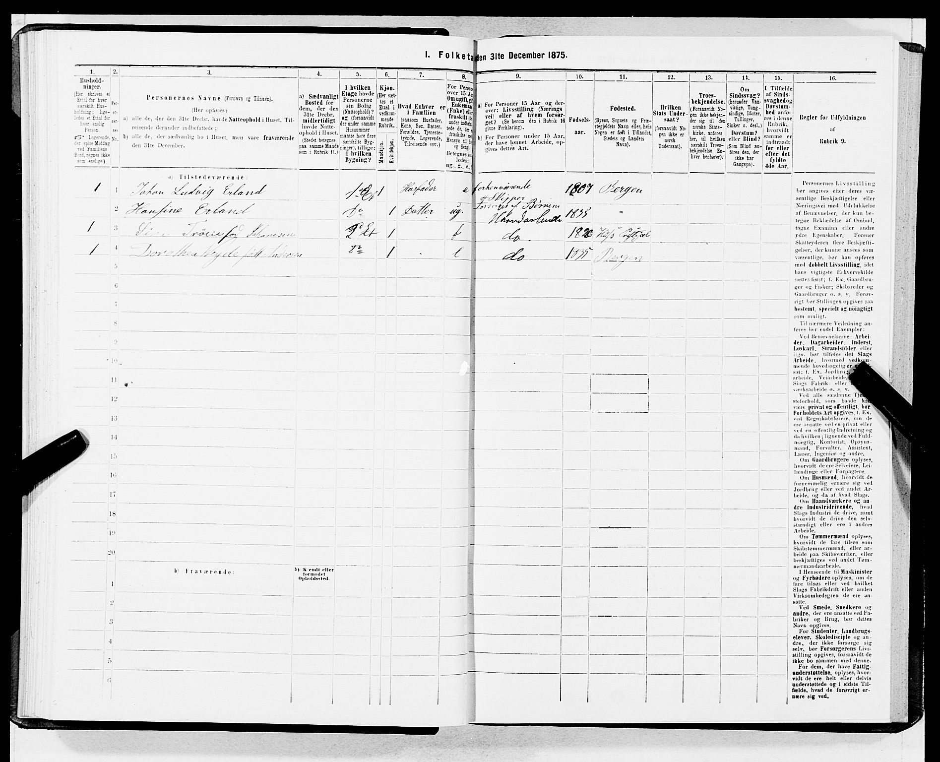 SAB, 1875 census for 1301 Bergen, 1875, p. 1634