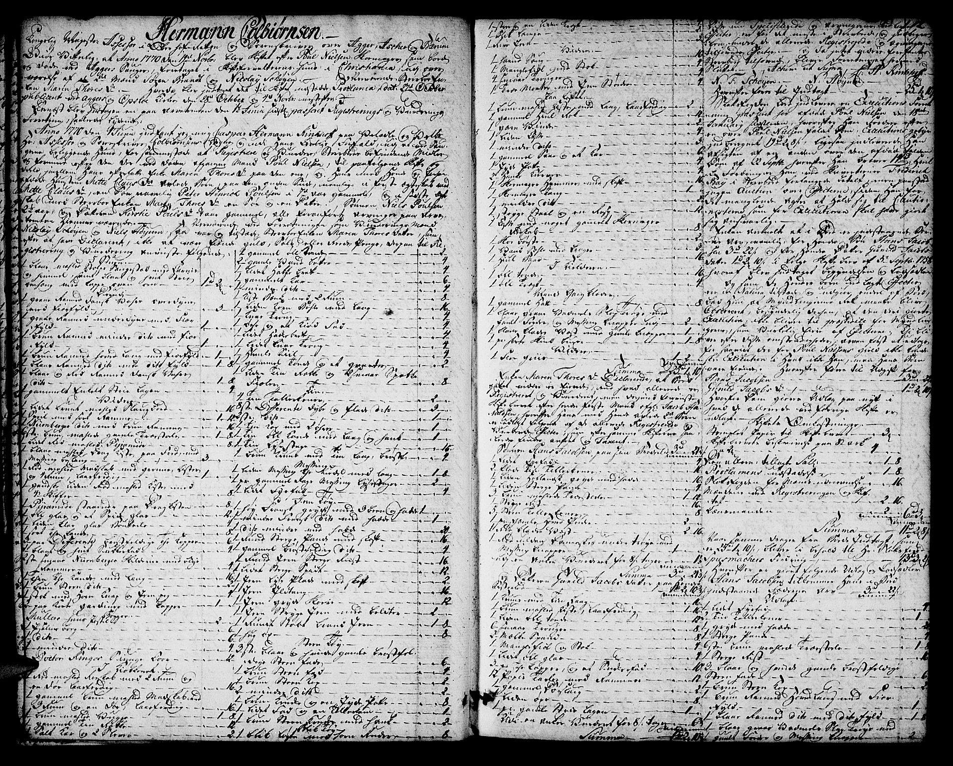 Aker sorenskriveri, AV/SAO-A-10895/H/Hb/L0013a: Skifteprotokoll, 1770-1780, p. 11b-12a