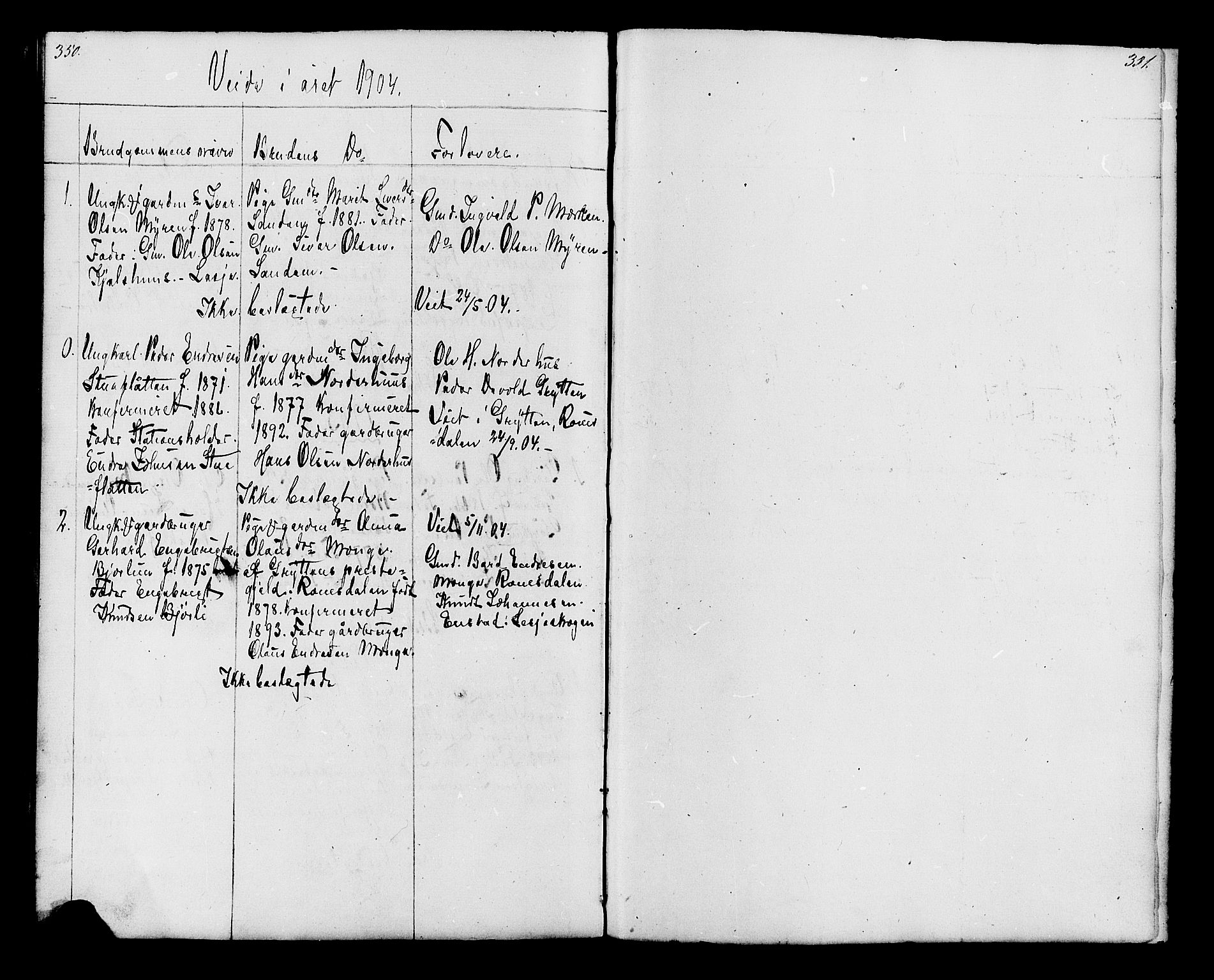 Lesja prestekontor, SAH/PREST-068/H/Ha/Hab/L0006: Parish register (copy) no. 6, 1871-1904, p. 350-351