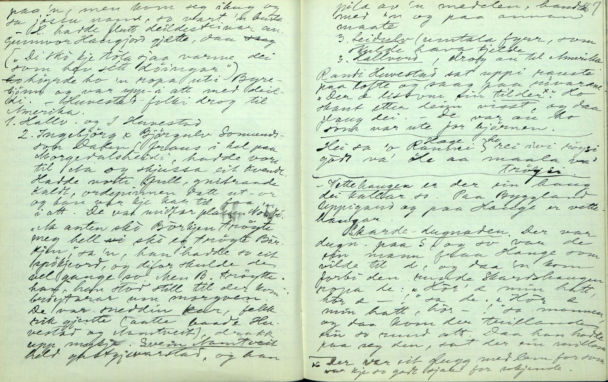 Rikard Berge, TEMU/TGM-A-1003/F/L0006/0045: 201-250 / 245 Kviteseid. Skrive av Marte Rudsodden, 1913, p. 86-87